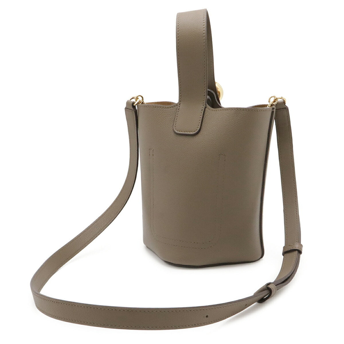 Loewe Grayish Handbag Shoulder Bag (Pre-Owned)
