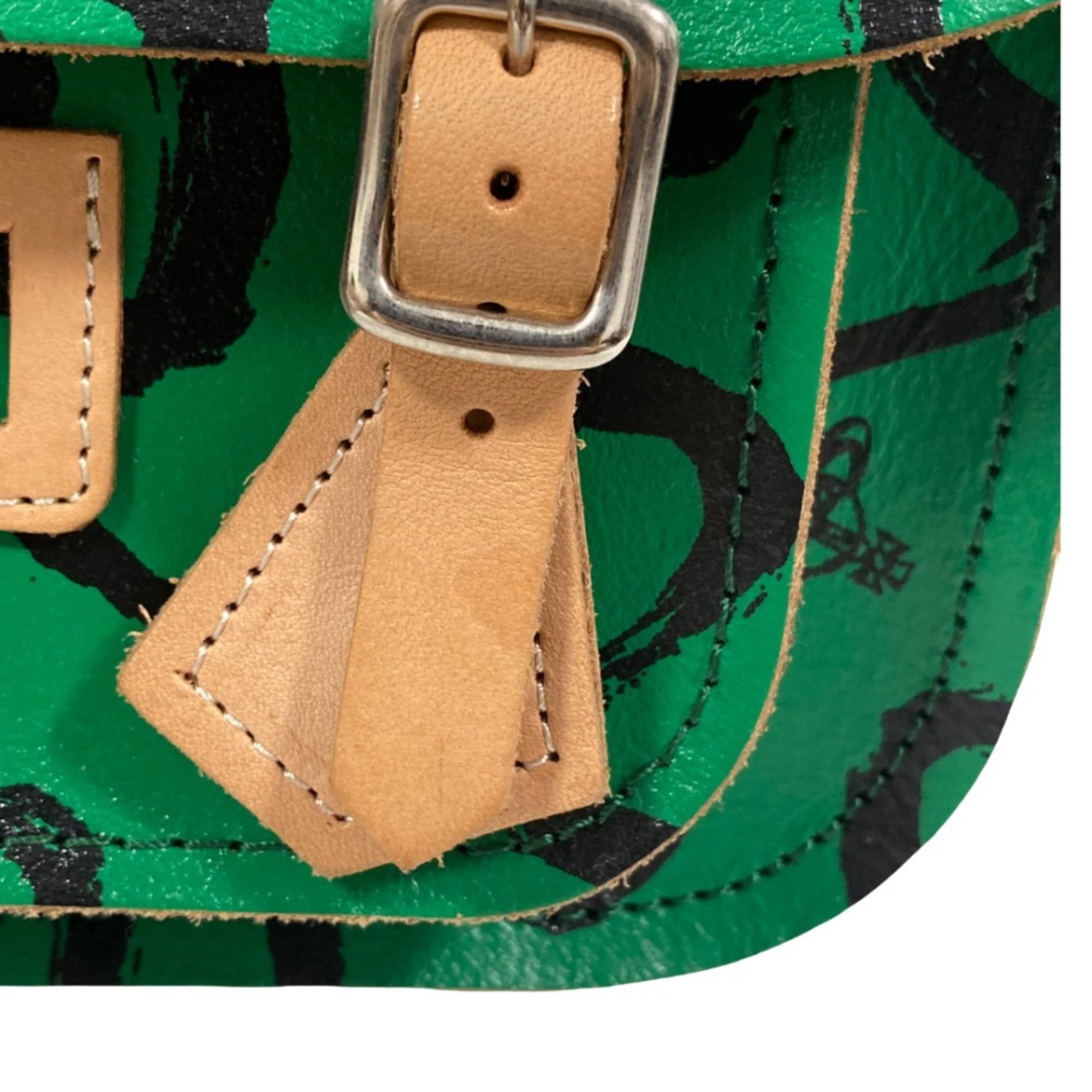 Vivienne Westwood Green Shoulder Bag (Pre-Owned)