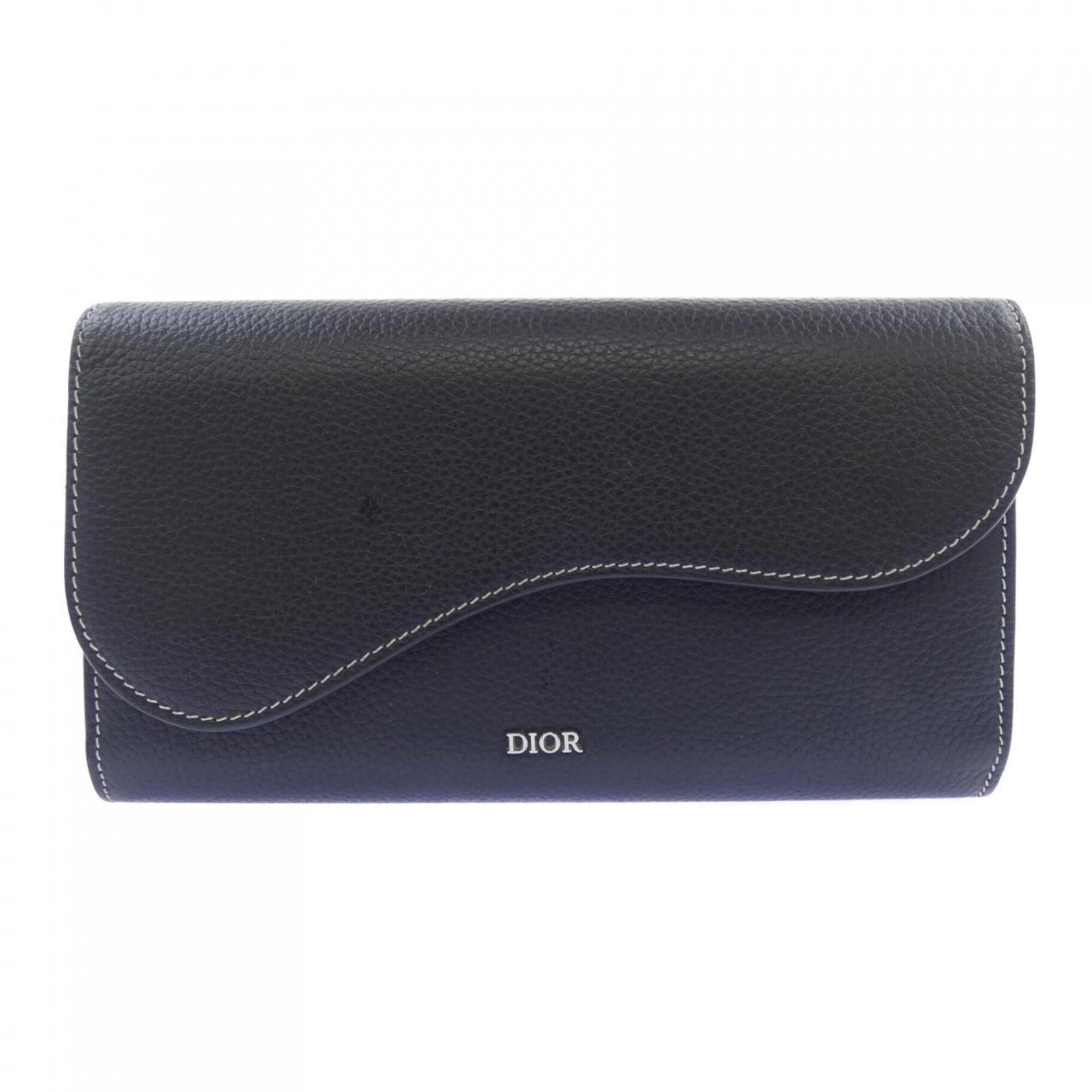 Christian Dior Black Bill Wallet (Bi-Fold) (Pre-Owned)