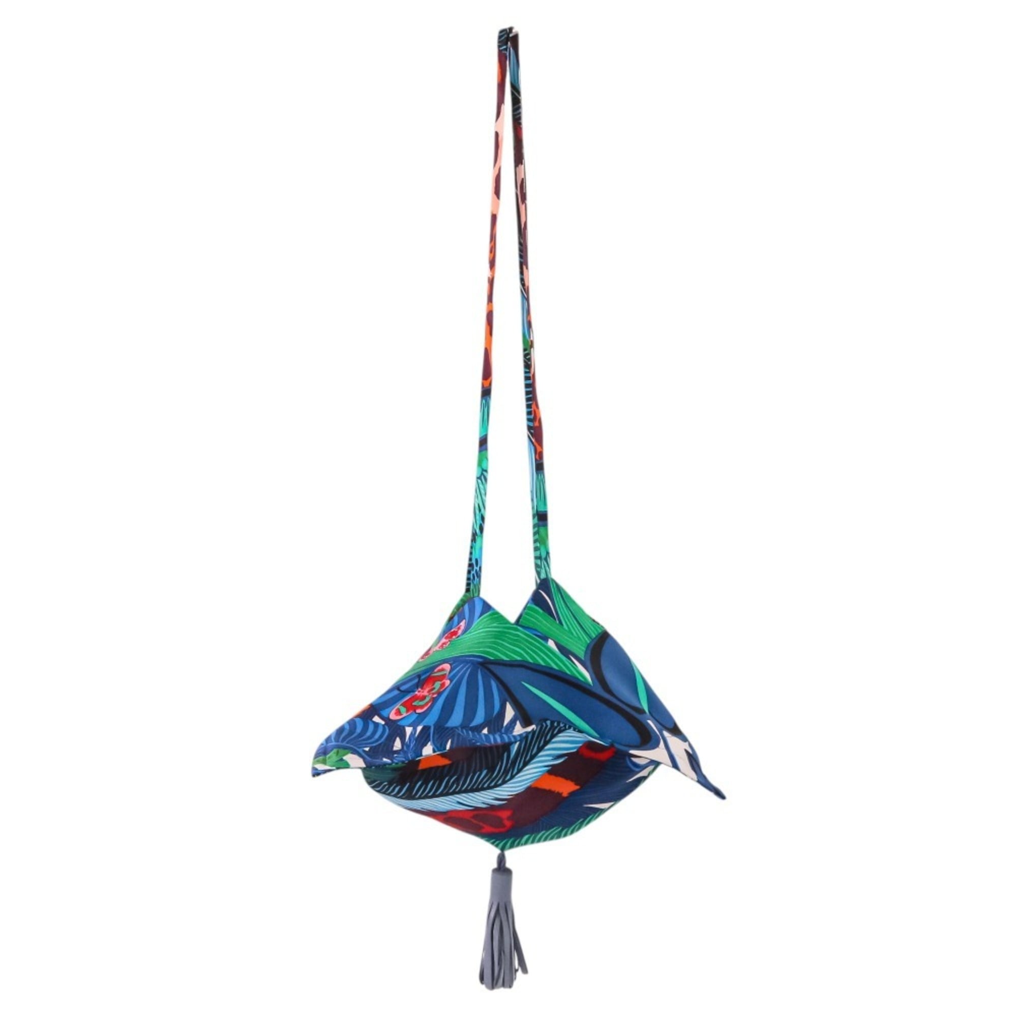Hermes Multi-Color Silk Shoulder Bag (Pre-Owned)