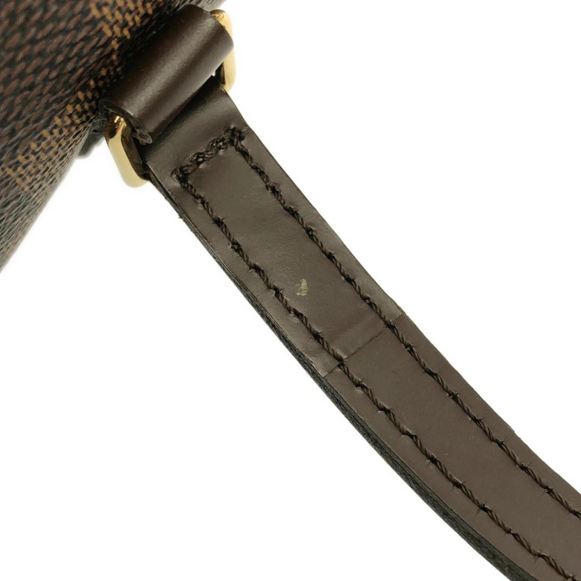Louis Vuitton Brown Coated Canvas Handbag (Pre-Owned)
