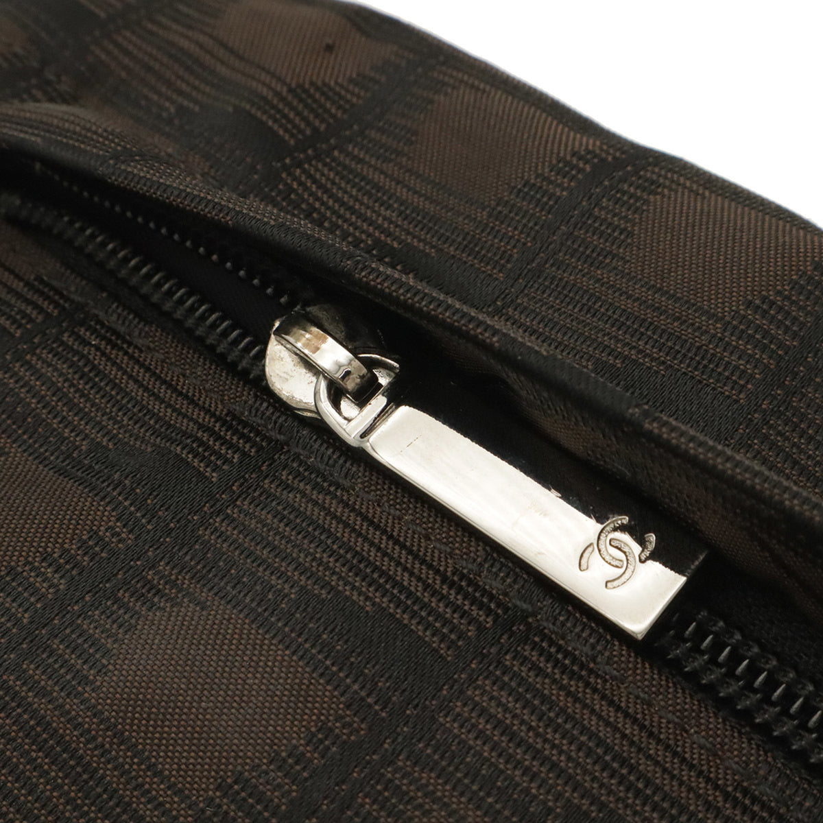 Chanel Dark Brown New Travel Line Fanny Pack Shoulder Bag (Pre-Owned)
