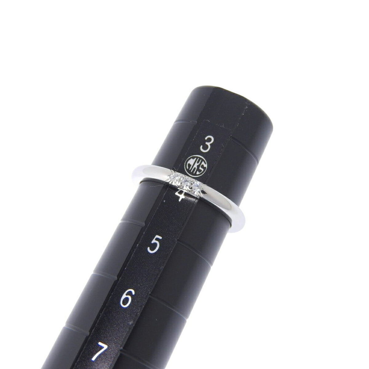 Tiffany Platinum Platinum 950 Band Ring (Pre-Owned)