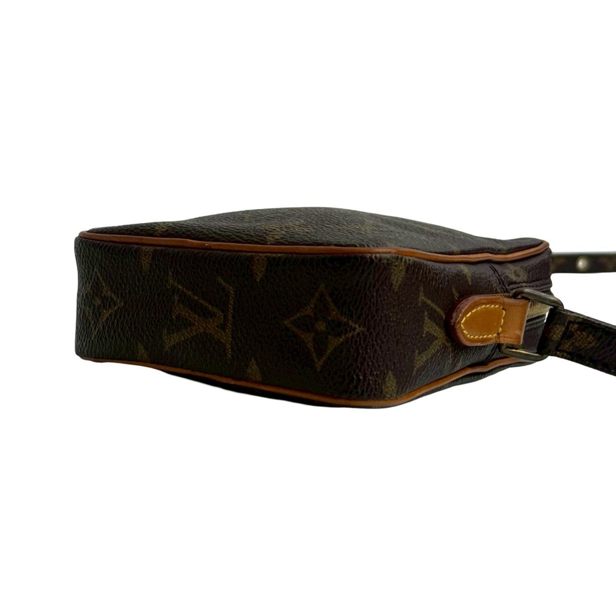 Louis Vuitton Brown Leather Pvc Pochette Shoulder Bag (Pre-Owned)