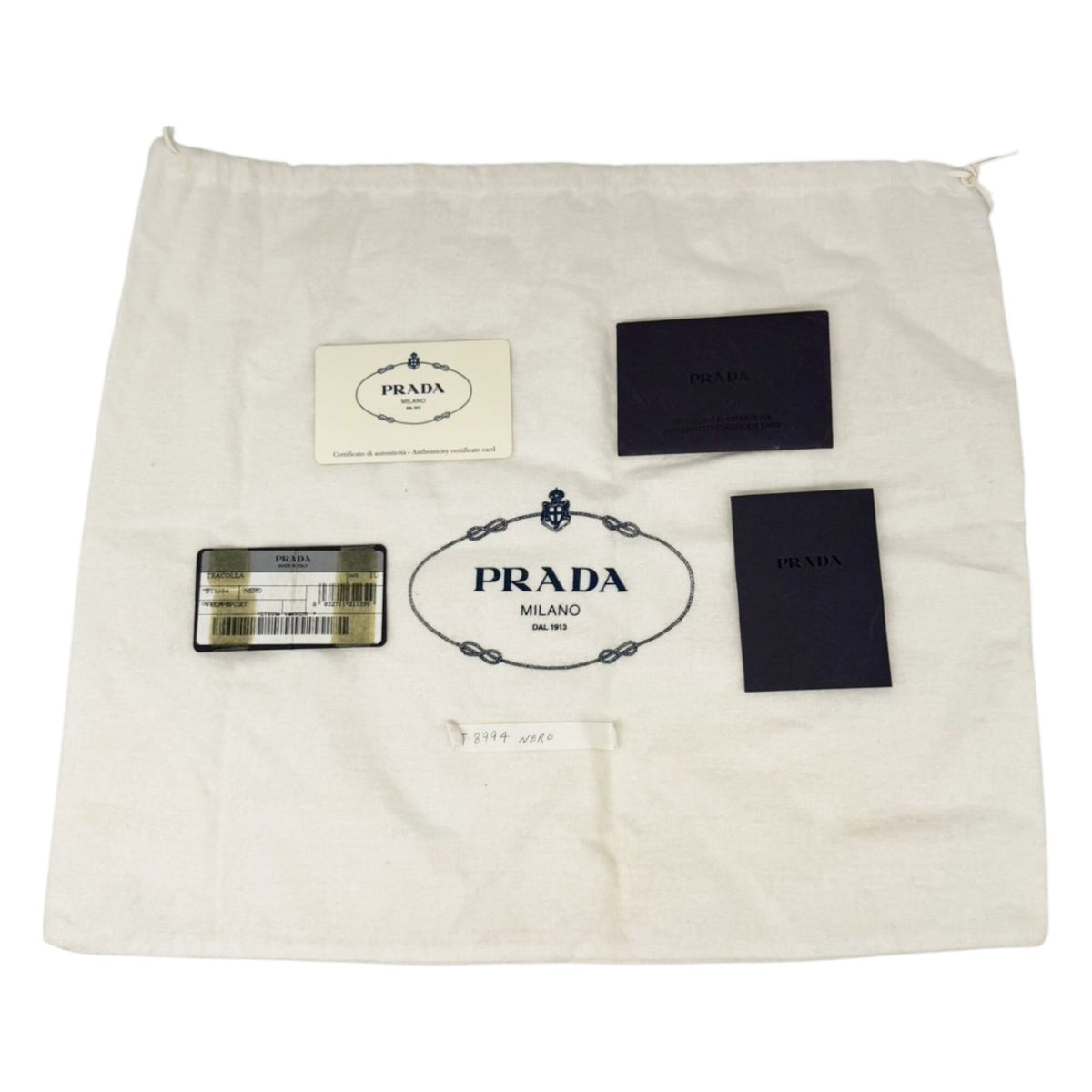 Prada Black Nylon Shoulder Bag (Pre-Owned)