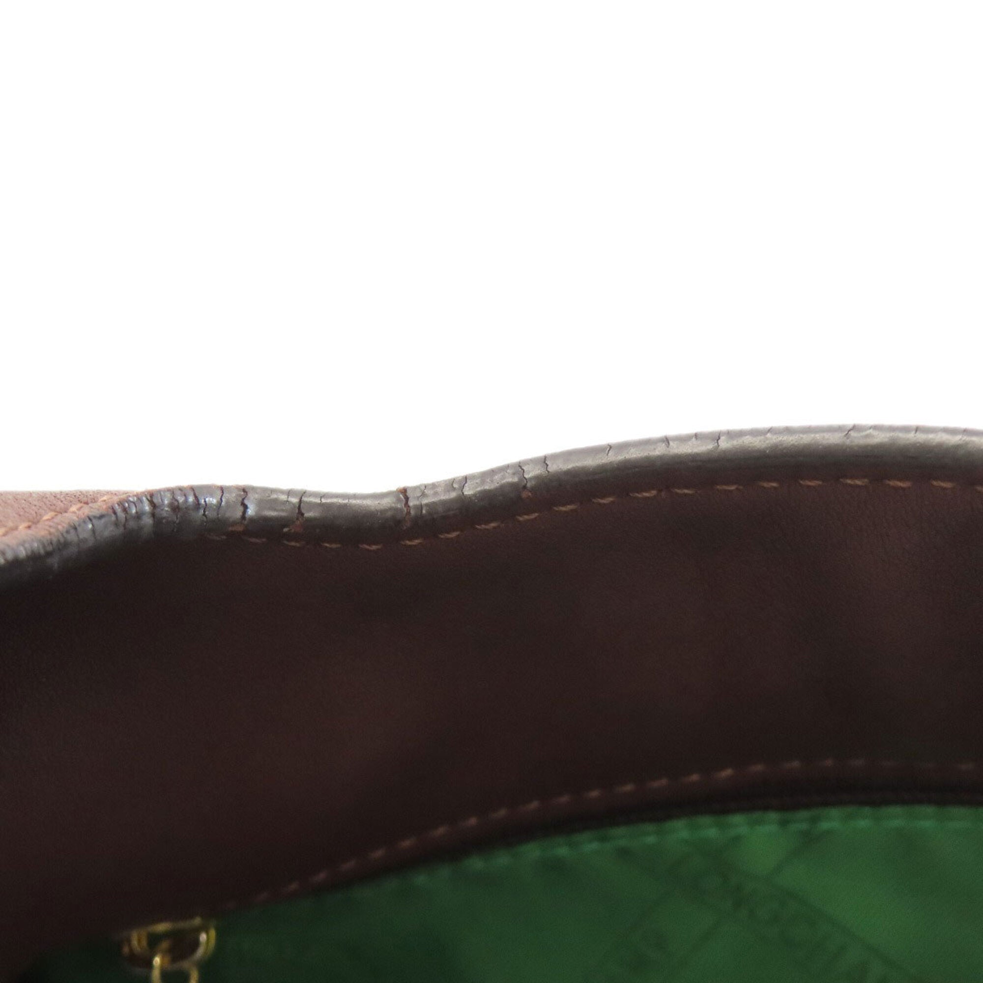 Longchamp Brown Leather Tote Bag (Pre-Owned)