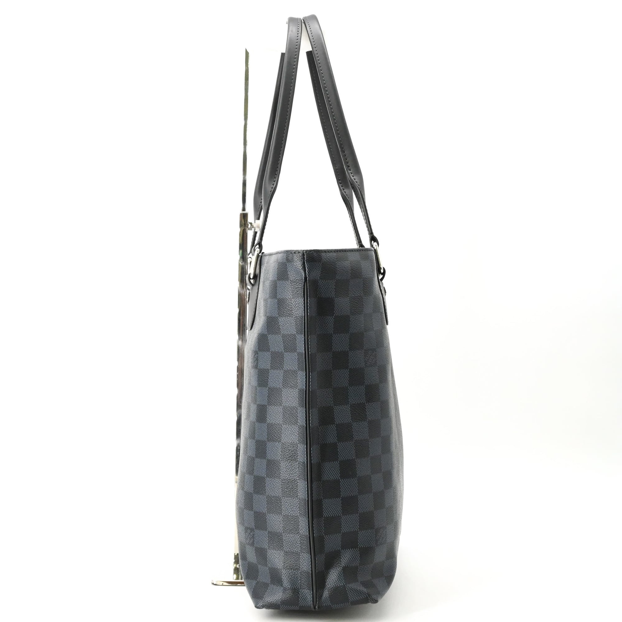 Louis Vuitton Damier Graphite Navy Damier Graphite Tote Bag (Pre-Owned)