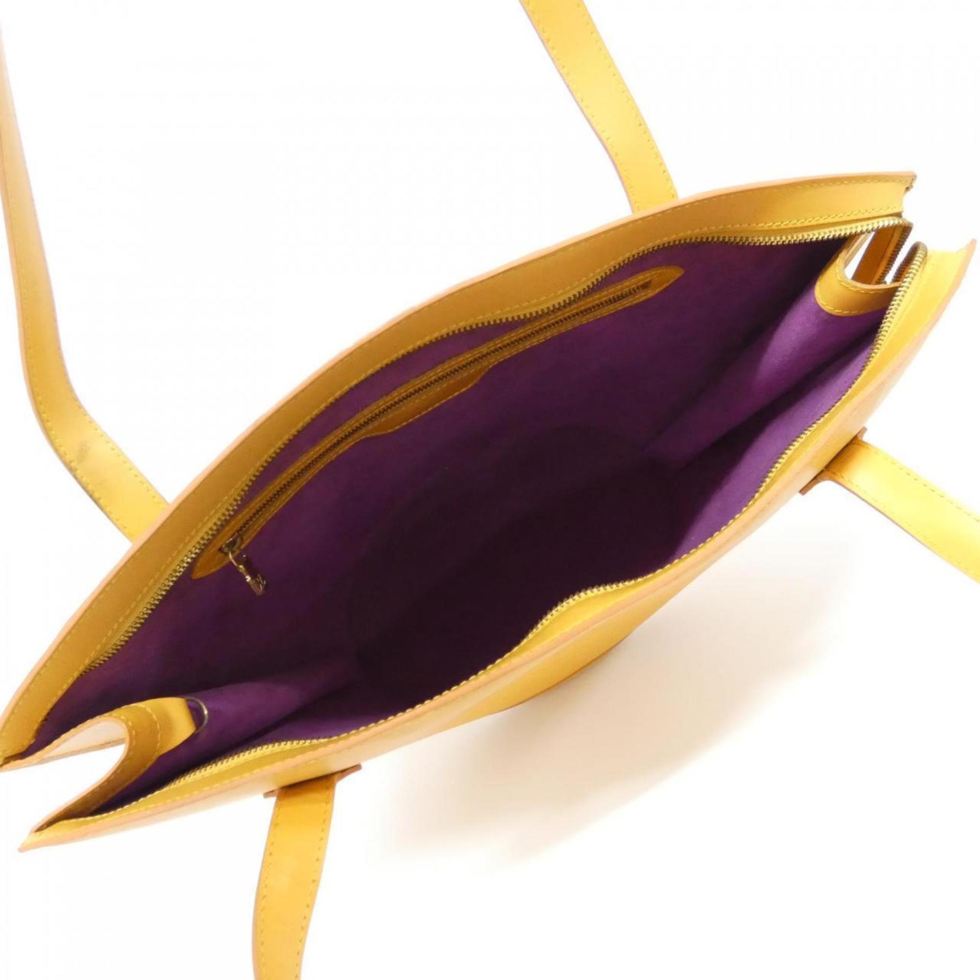 Louis Vuitton Yellow Leather Shoulder Bag (Pre-Owned)