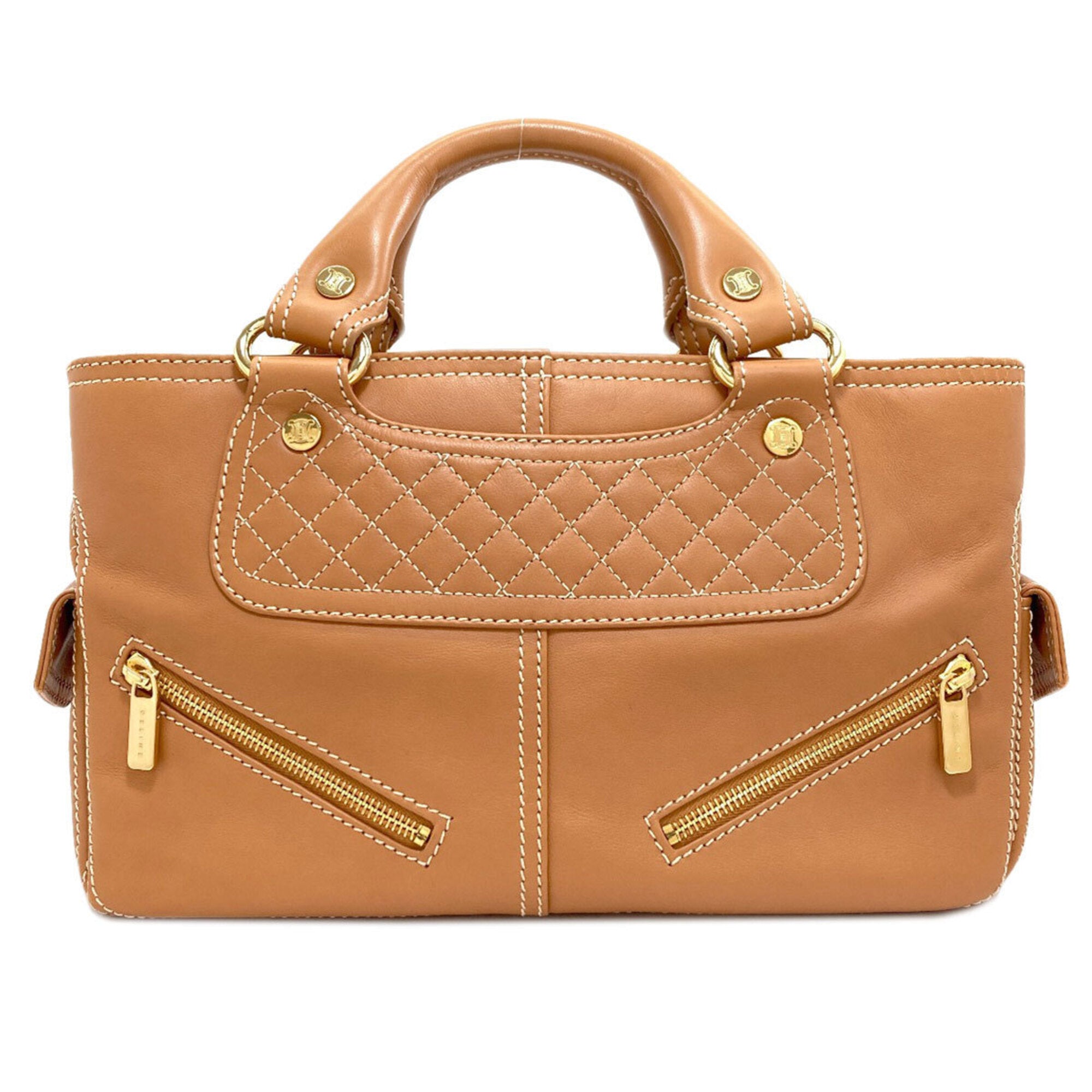 Celine Brown Leather Handbag (Pre-Owned)