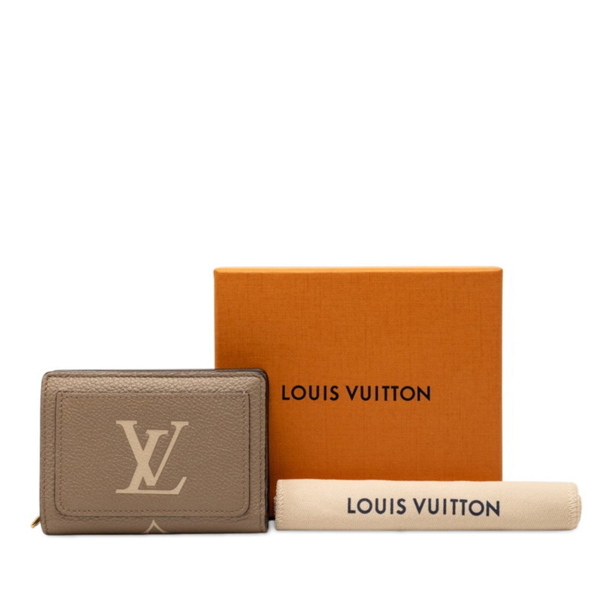 Louis Vuitton Beige Tourterelle Pvc Wallet (Bi-Fold) (Pre-Owned)