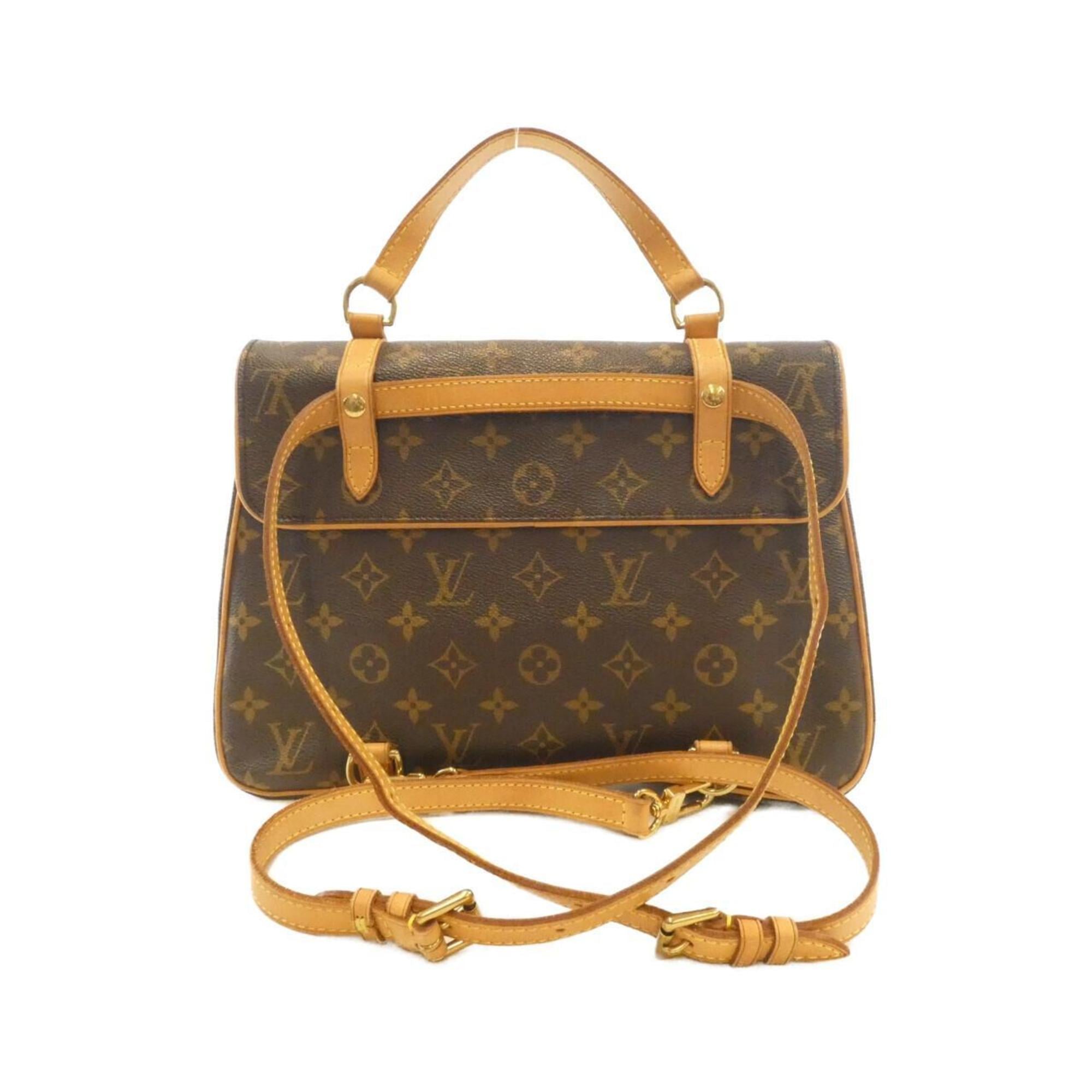 Louis Vuitton Brown Coated Canvas Backpack (Pre-Owned)
