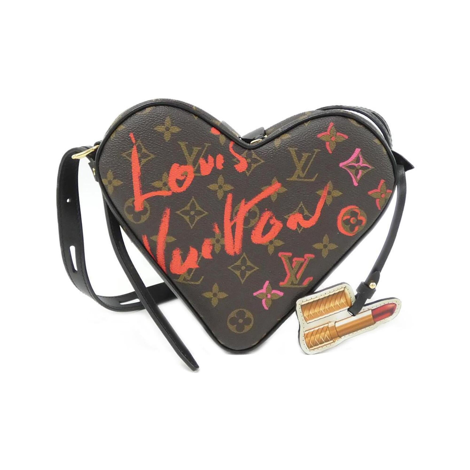 Louis Vuitton Brown Coated Canvas Shoulder Bag (Pre-Owned)