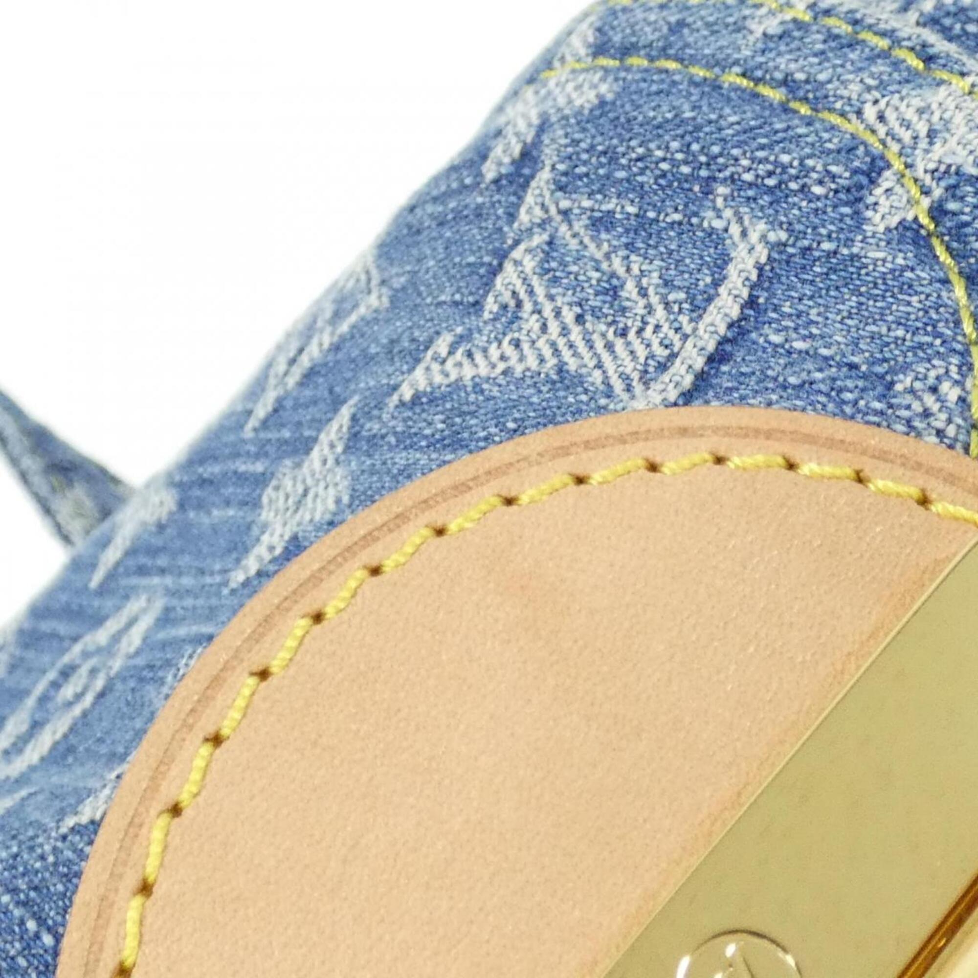 Louis Vuitton Blue Denim Backpack (Pre-Owned)