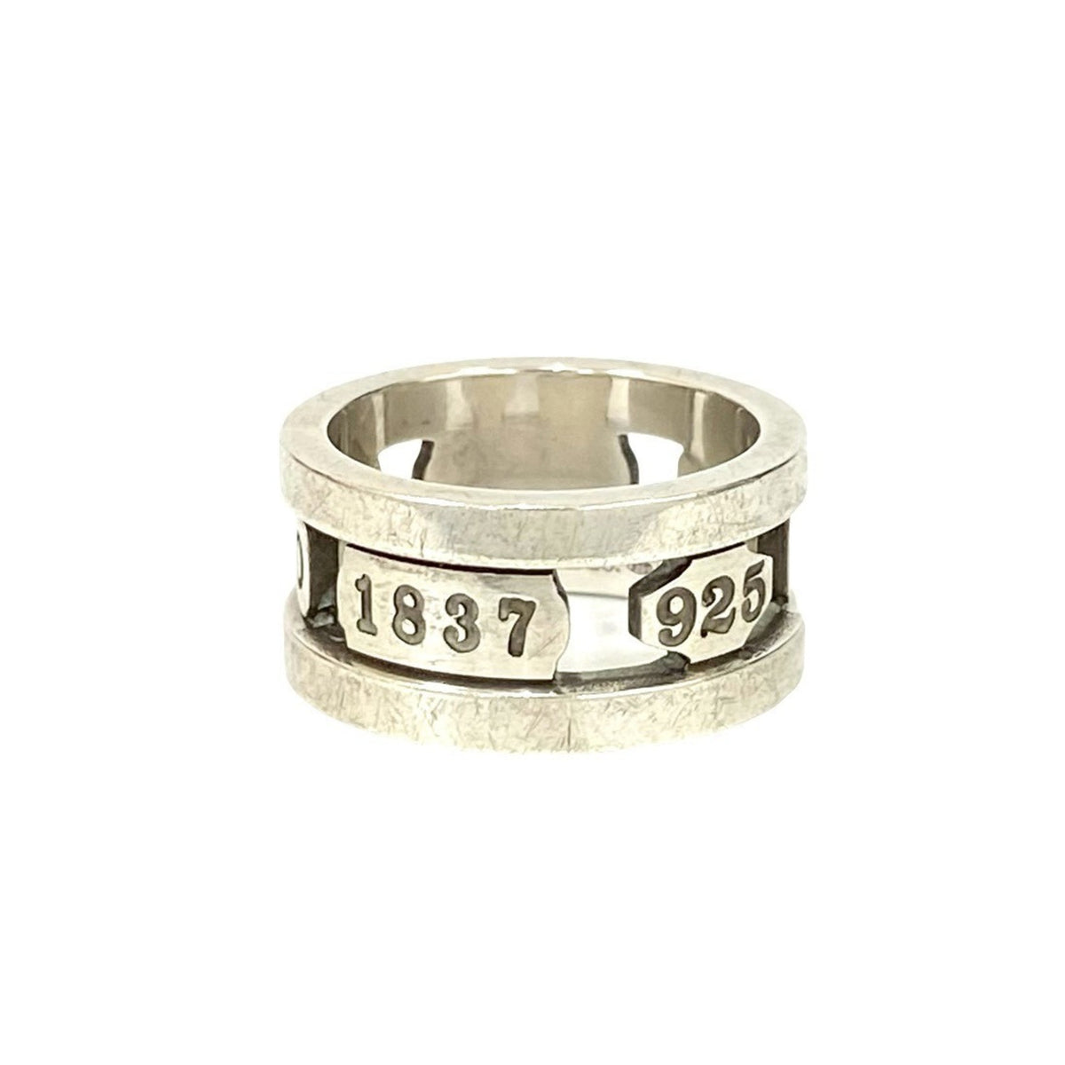 Tiffany Silver Silver 925 Band Ring (Pre-Owned)