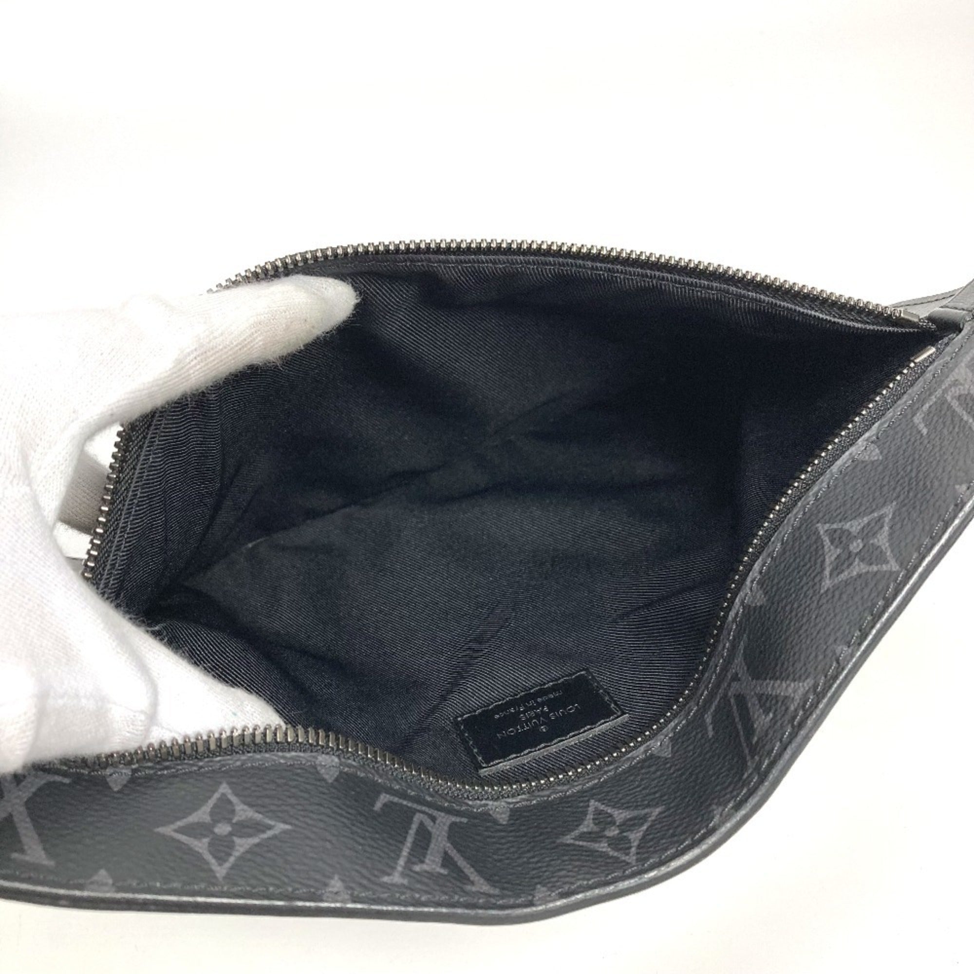 Louis Vuitton Black Monogram Eclipse Shoulder Bag Tote Bag (Pre-Owned)