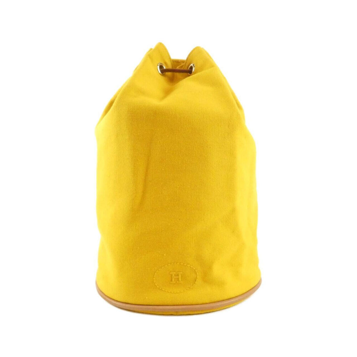 Hermes Jaune Canvas Shoulder Bag (Pre-Owned)