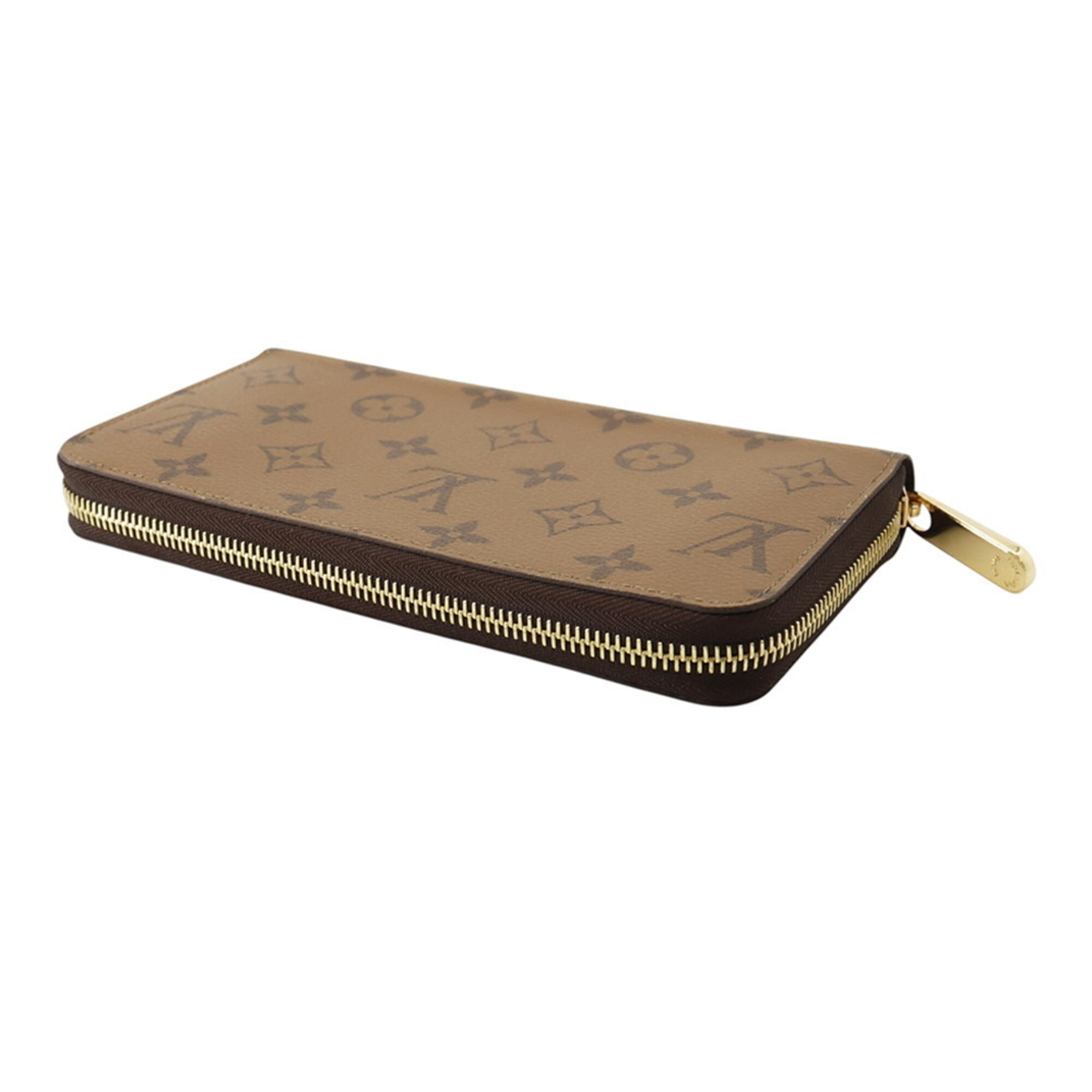 Louis Vuitton Monogram Reverse Noir Monogram Reverse Long Wallet (Bi-Fold) (Pre-Owned)