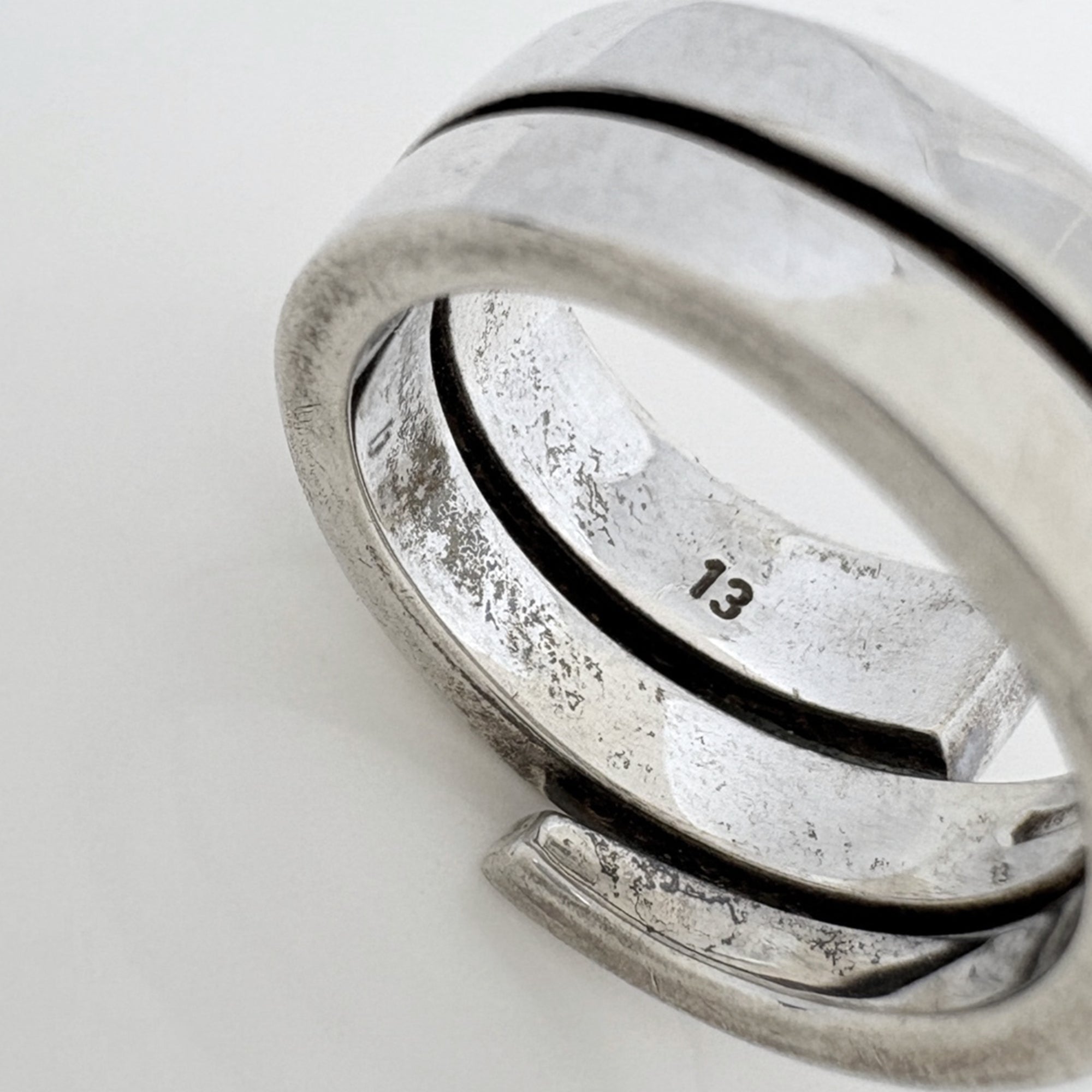 Gucci Silver Silver 925 Band Ring (Pre-Owned)