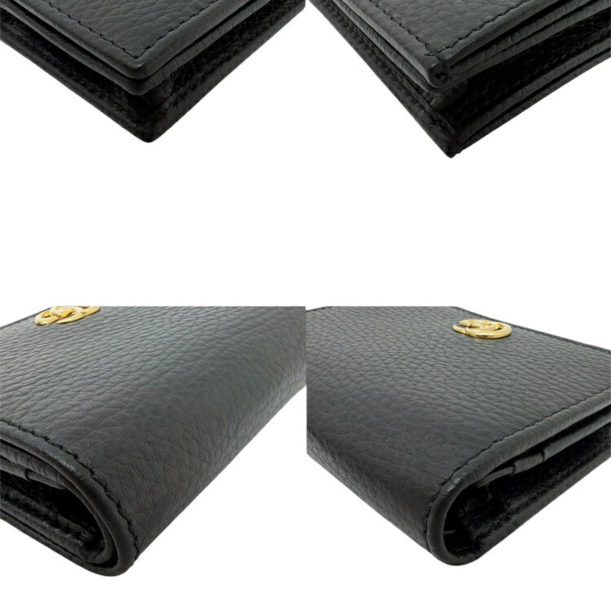 Gucci Black Leather Wallet (Bi-Fold) (Pre-Owned)