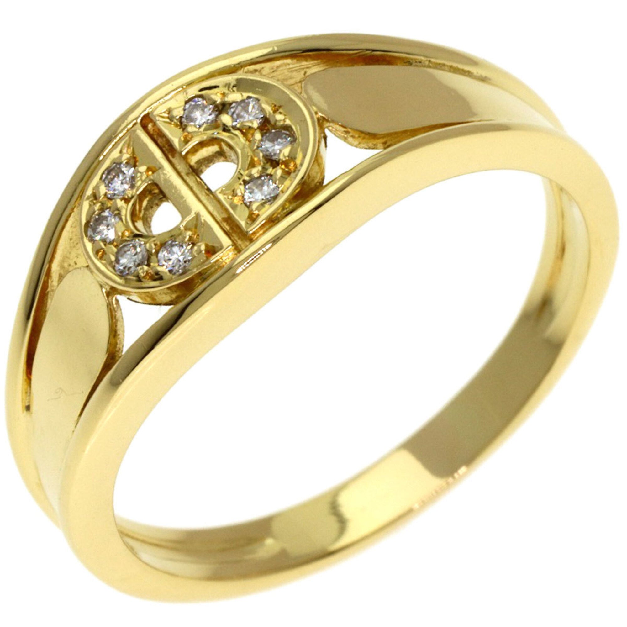Christian Dior Yellow Gold (18K) Band Ring (Pre-Owned)