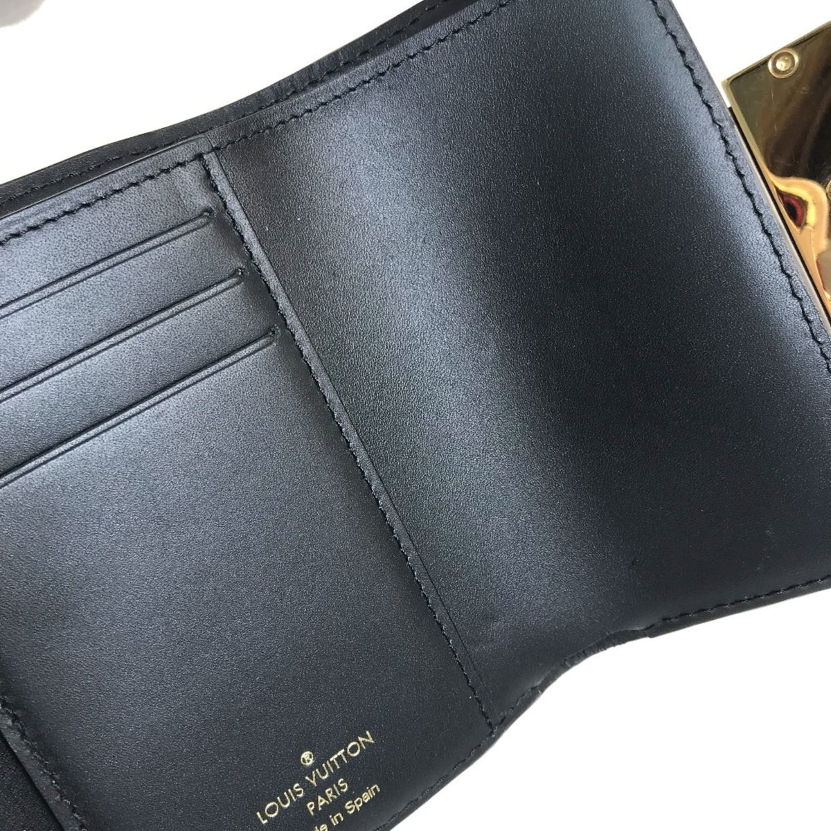 Louis Vuitton Monogram Reverse Brown Monogram Monogram Reverse Monogram Reverse Monogram Wallet (Tri-Fold) (Pre-Owned)