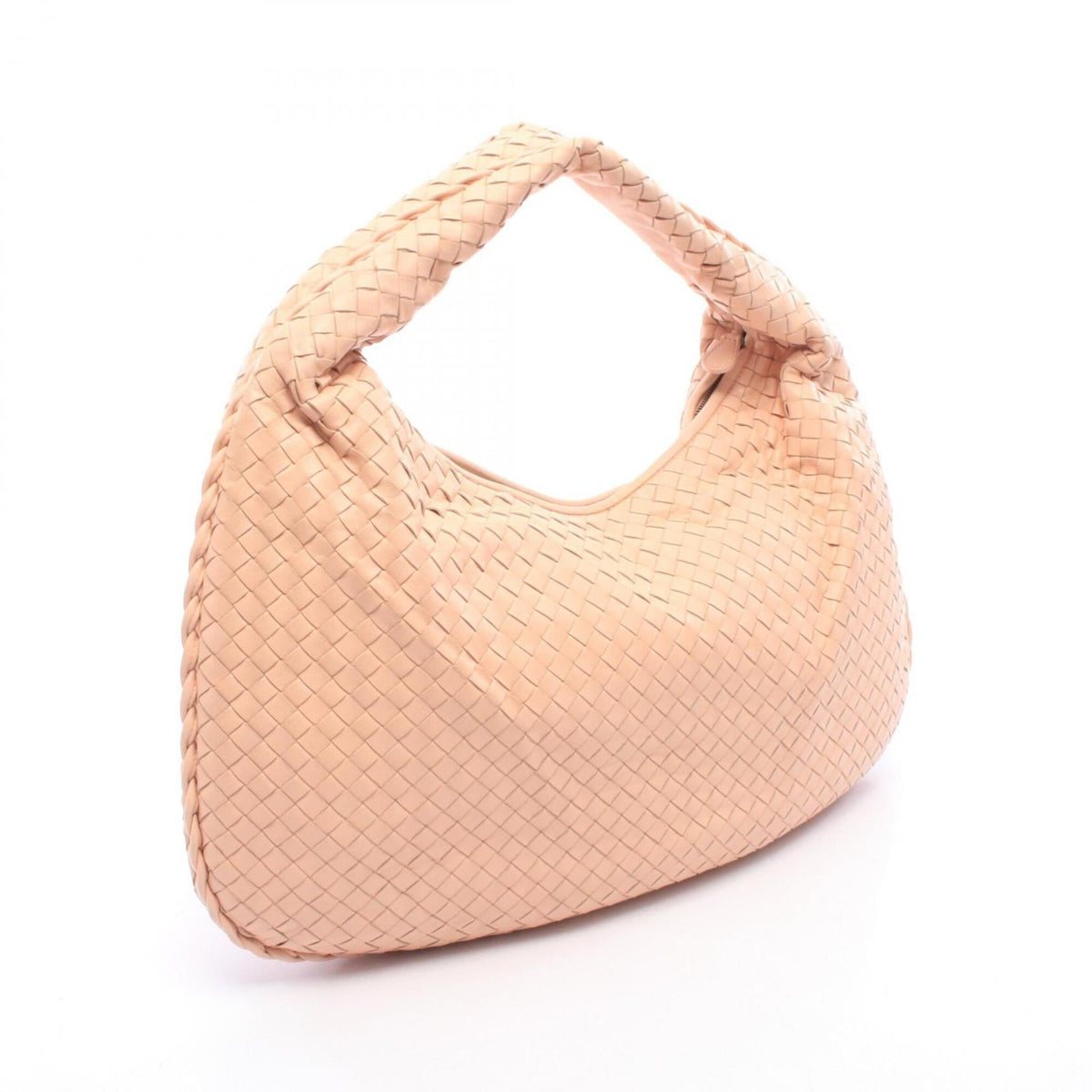 Bottega Veneta Pink Intrecciato Handbag Shoulder Bag (Pre-Owned)