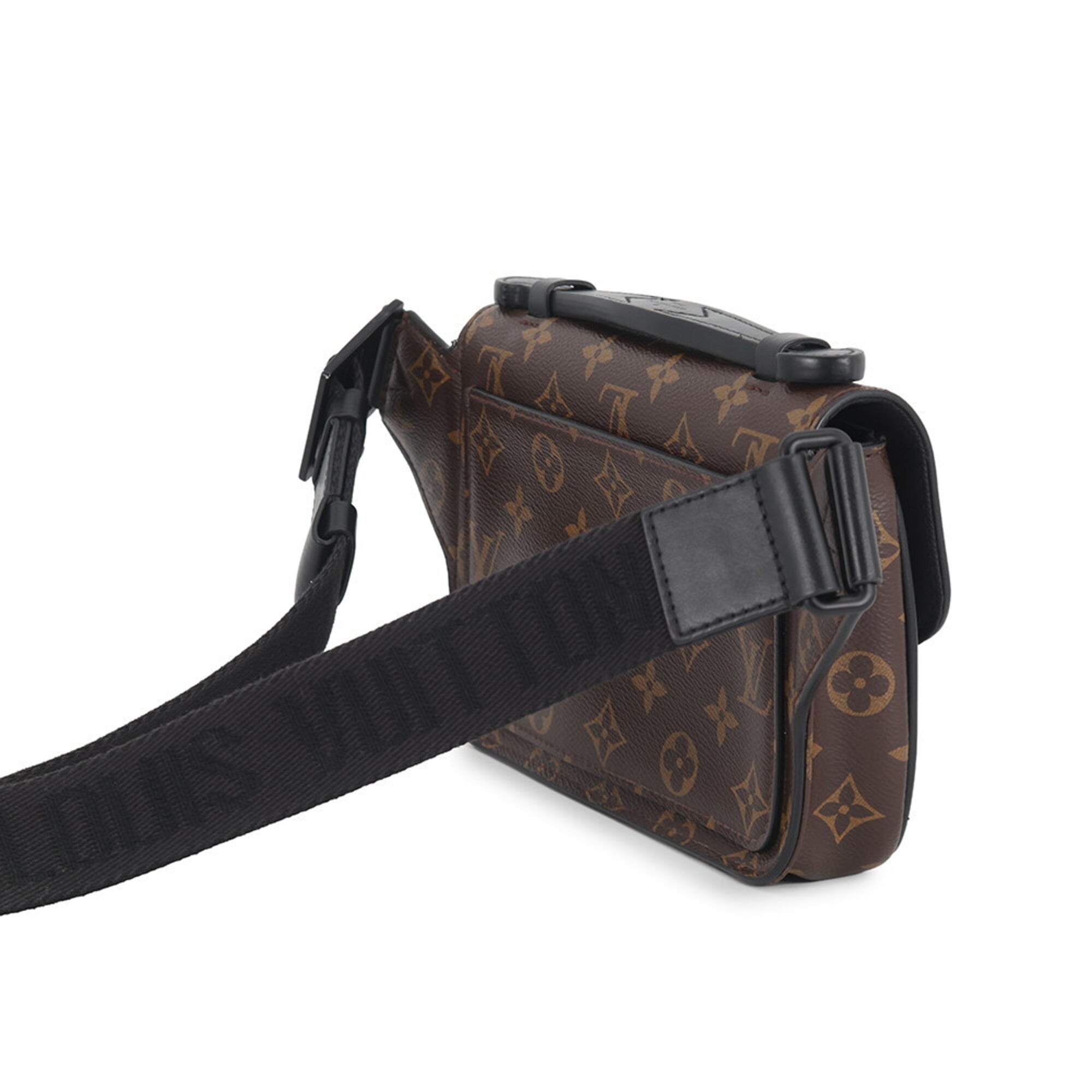 Louis Vuitton Monogram Macassar Noir Monogram Handbag Sling Bag (Pre-Owned)