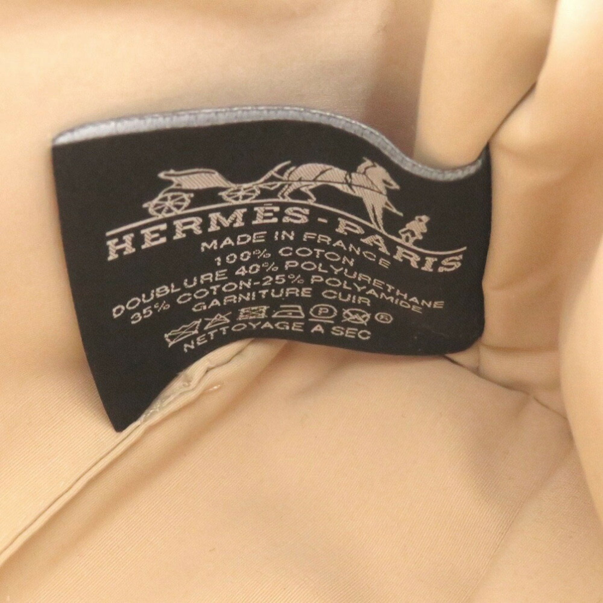 Hermes Bolide Pink Canvas Pochette (Pre-Owned)