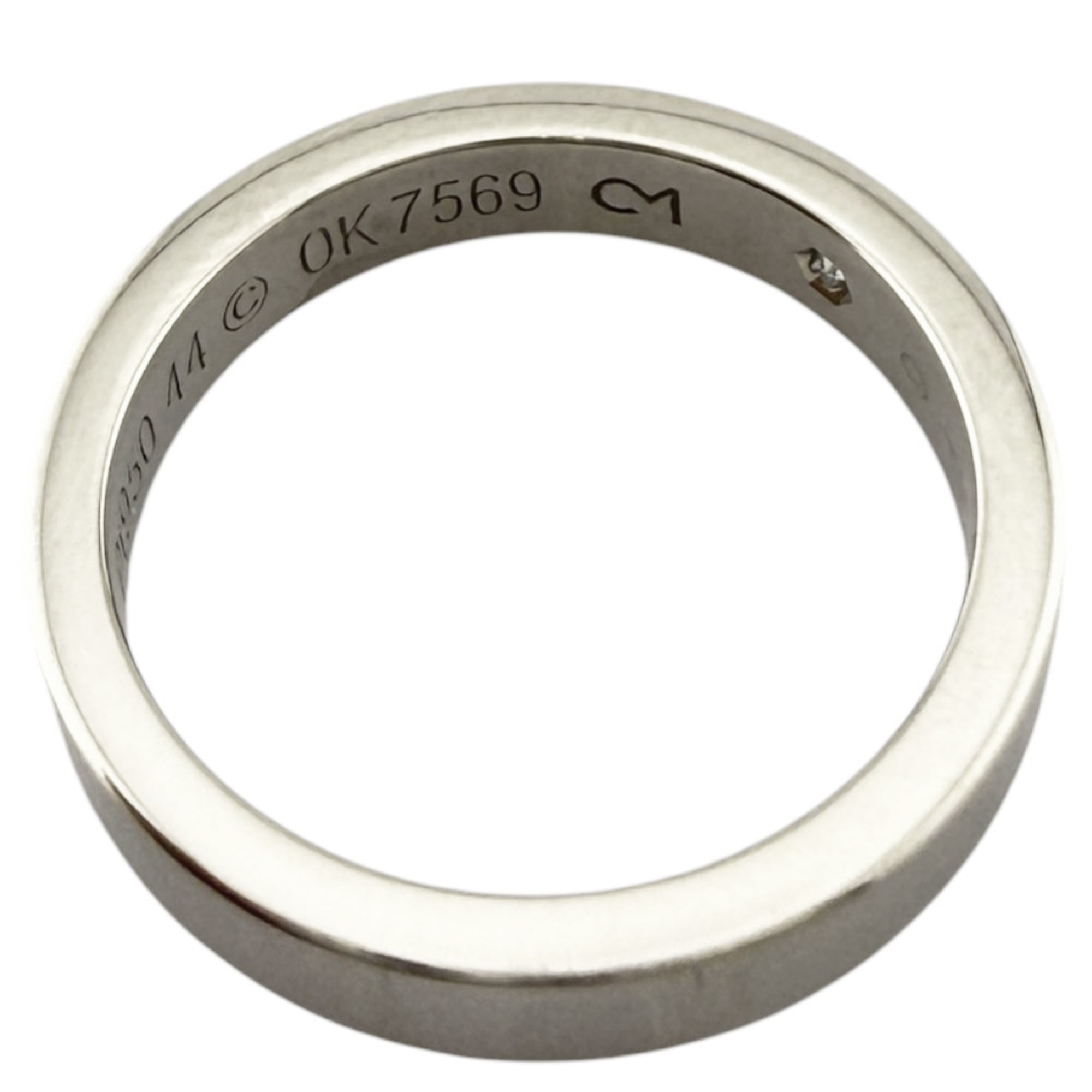 Cartier Platinum 950 Band Ring (Pre-Owned)