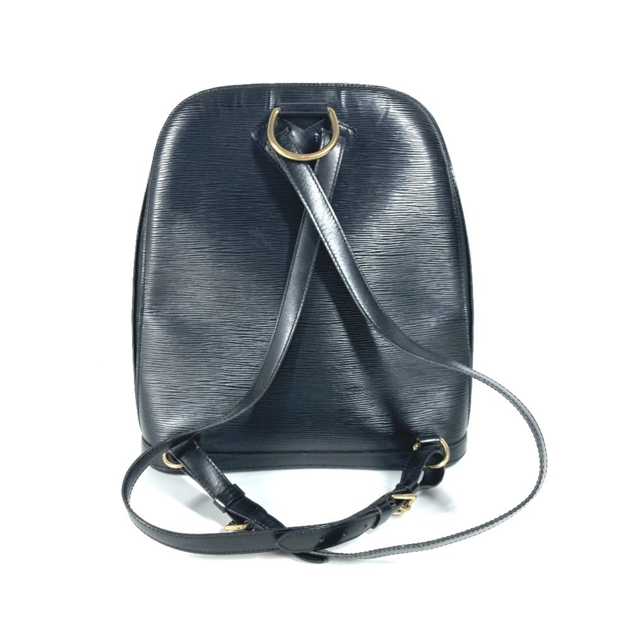Louis Vuitton Black Epi Leather Backpack (Pre-Owned)