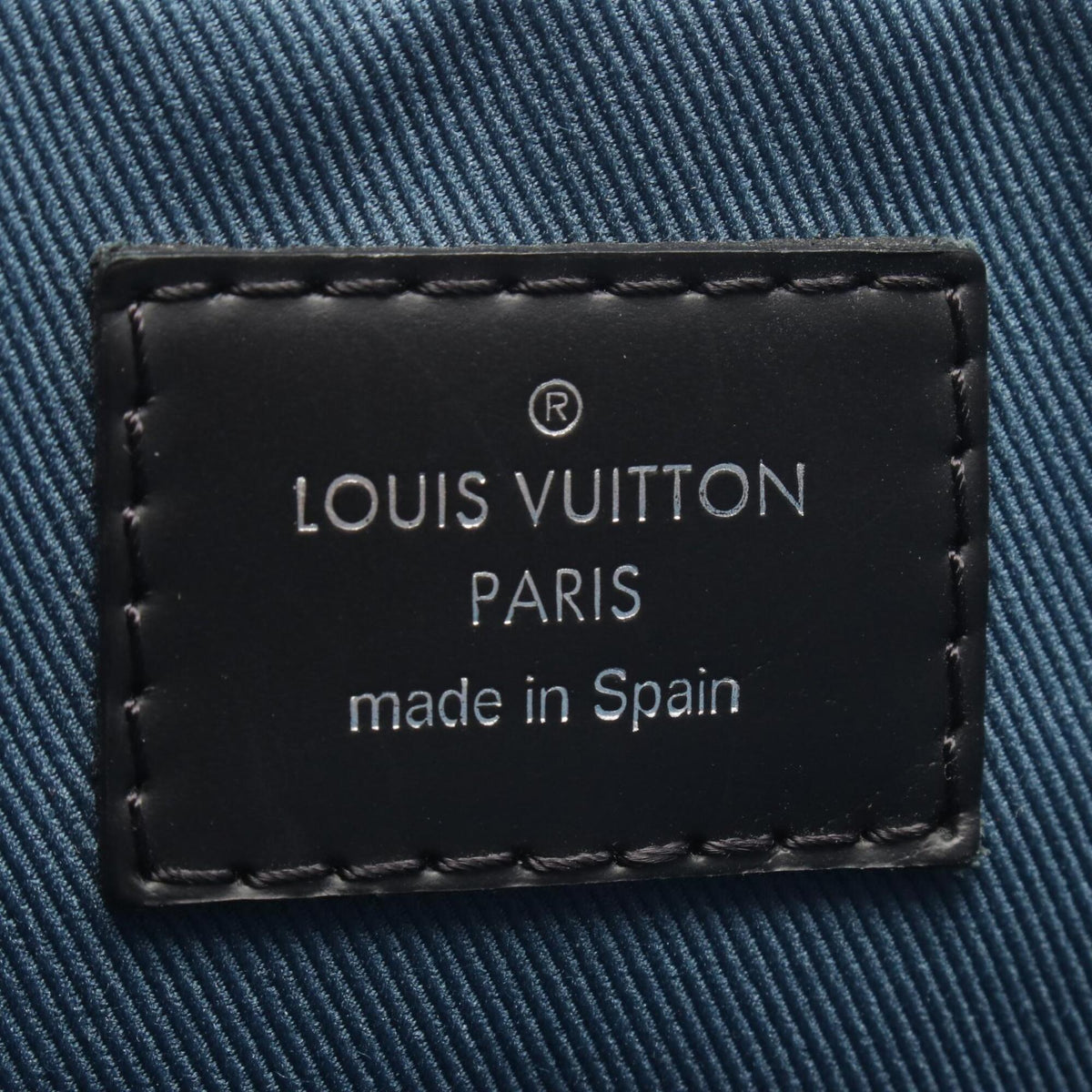 Louis Vuitton Black Damier Graphite Coated Canvas Leather Shoulder Bag (Pre-Owned)
