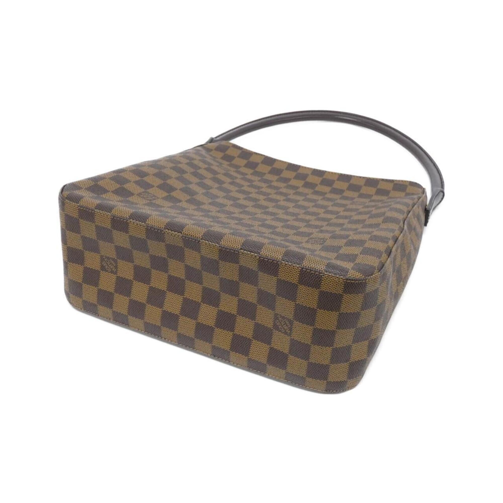 Louis Vuitton Brown Coated Canvas Shoulder Bag (Pre-Owned)