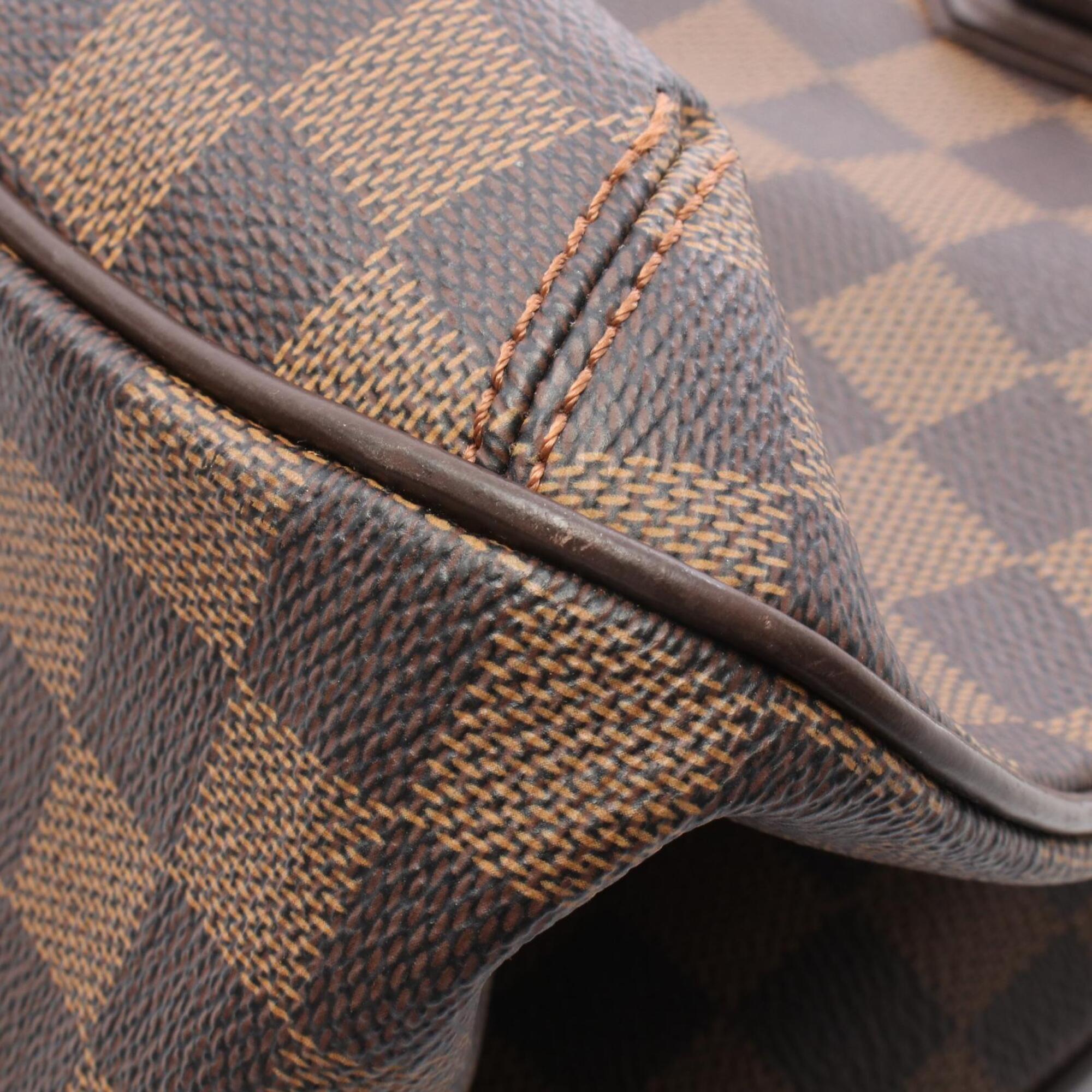Louis Vuitton Brown Damier Canvas Coated Canvas Handbag (Pre-Owned)