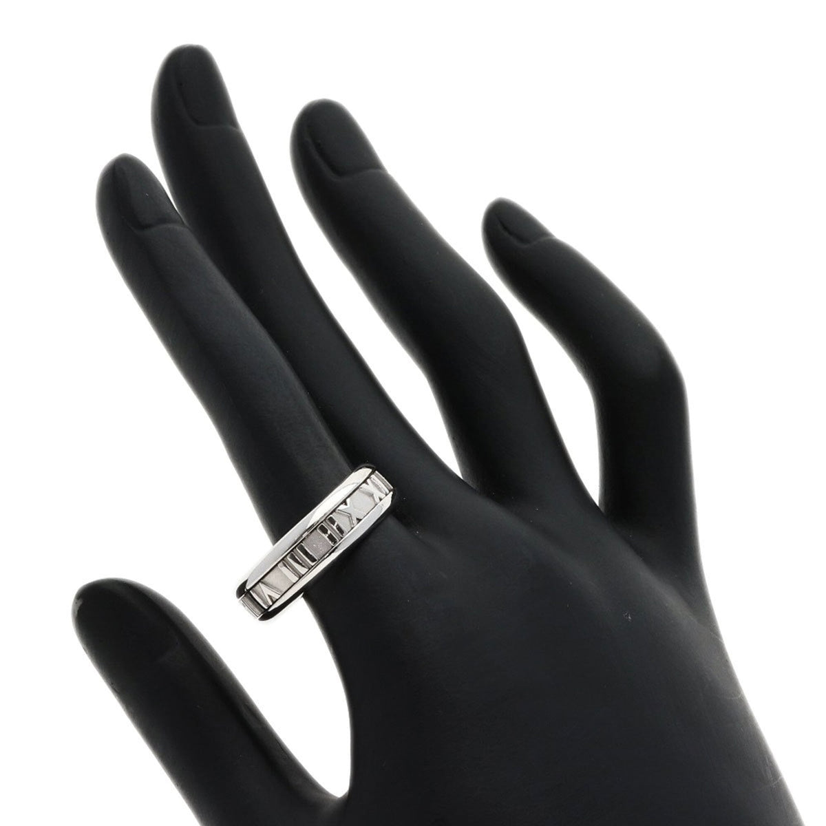 Tiffany White Gold (18K) Band Ring (Pre-Owned)