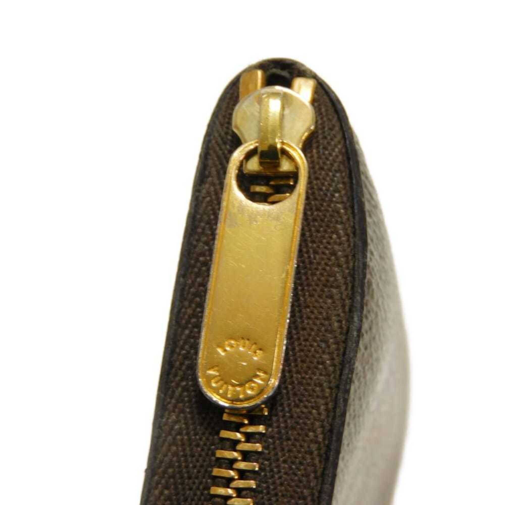 Louis Vuitton Monogram Brown Marron Noir Monogram Canvas Leather Coin Purse/Coin Case (Pre-Owned)