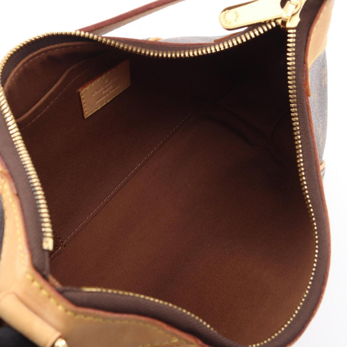 Louis Vuitton Brown Coated Canvas Pvc Monogram Leather Handbag Shoulder Bag (Pre-Owned)