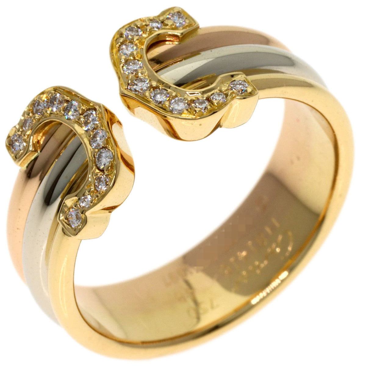 Cartier Yellow Gold (18K) Pink Gold (18K) White Gold (18K) Band Ring (Pre-Owned)