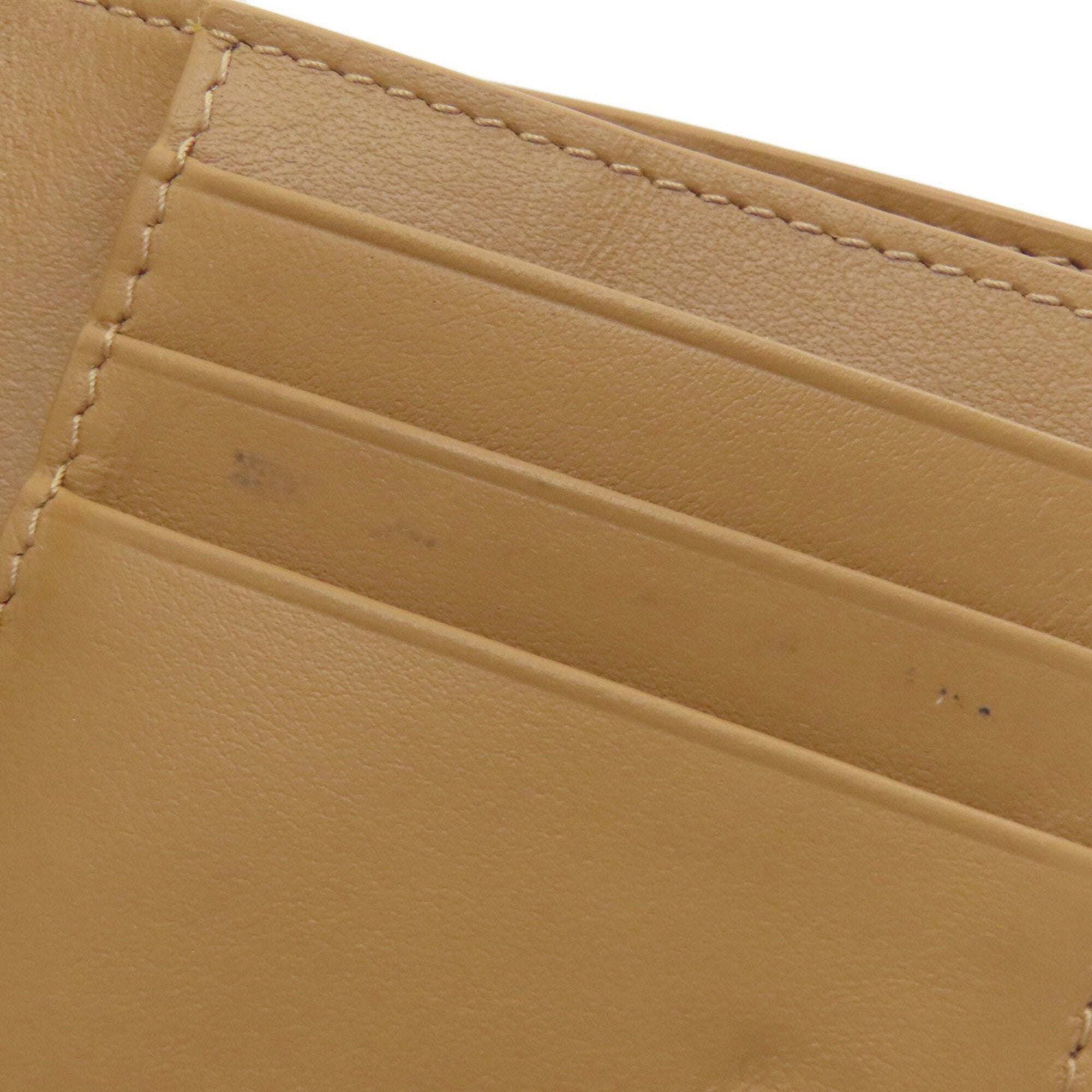 Bottega Veneta Brown Leather Wallet (Bi-Fold) (Pre-Owned)