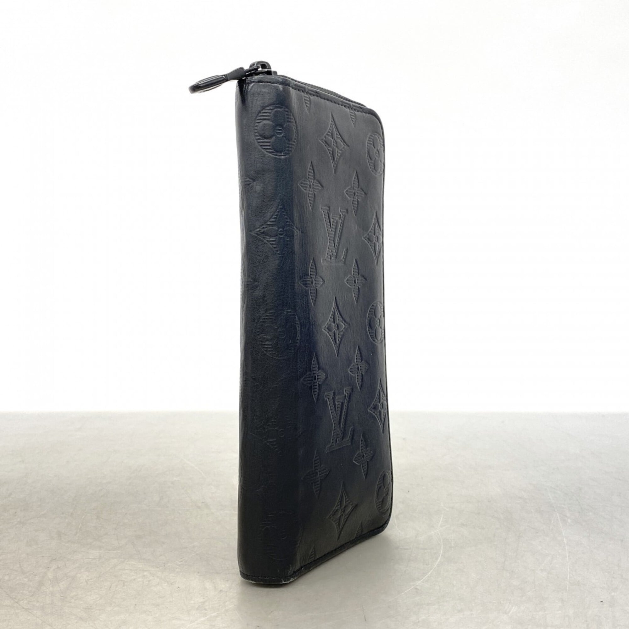 Louis Vuitton Black Long Wallet (Bi-Fold) (Pre-Owned)