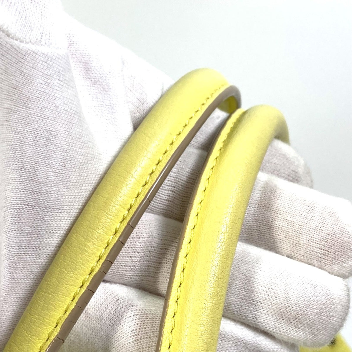 Celine Yellow Leather Handbag (Pre-Owned)