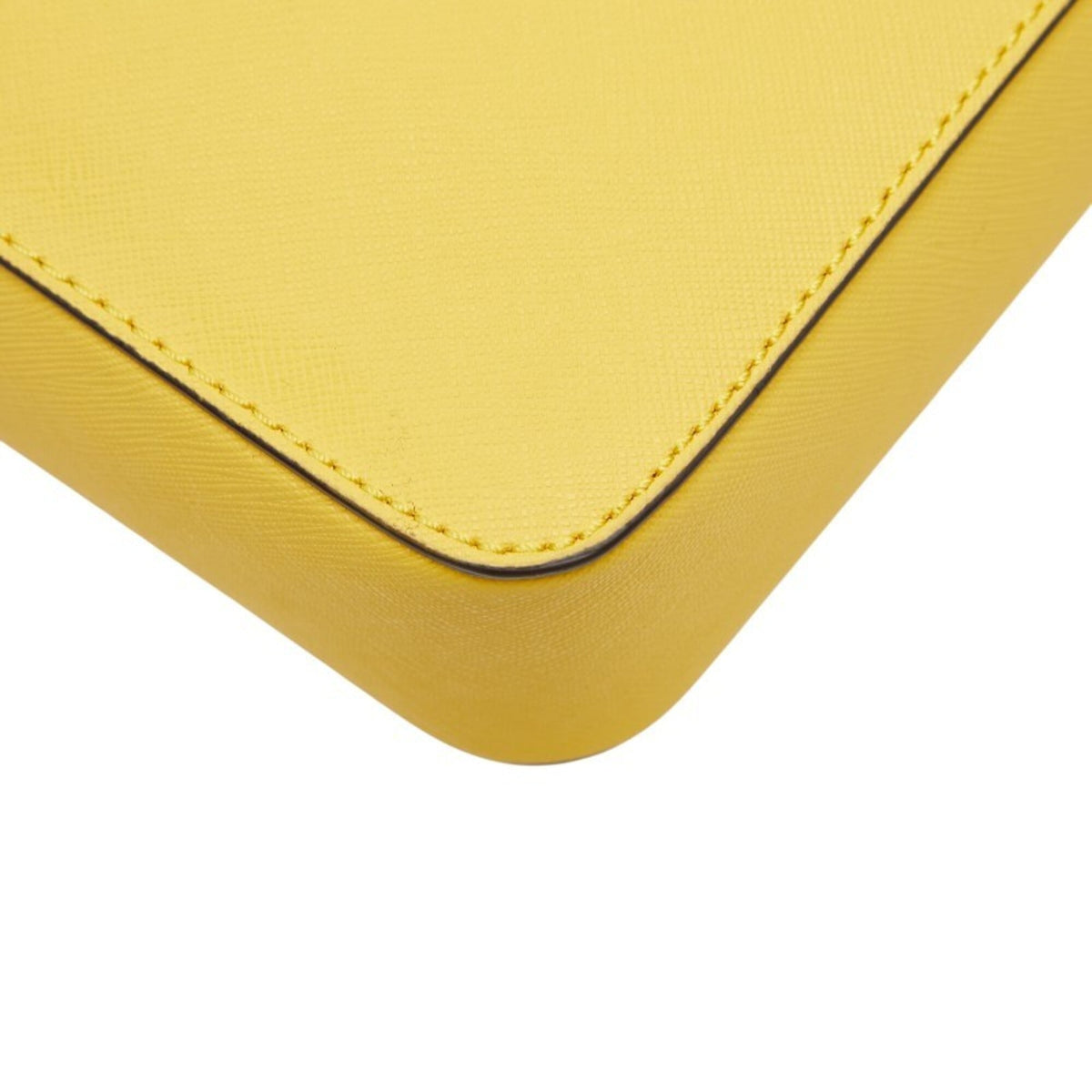 Michael Kors Yellow Leather Shoulder Bag (Pre-Owned)