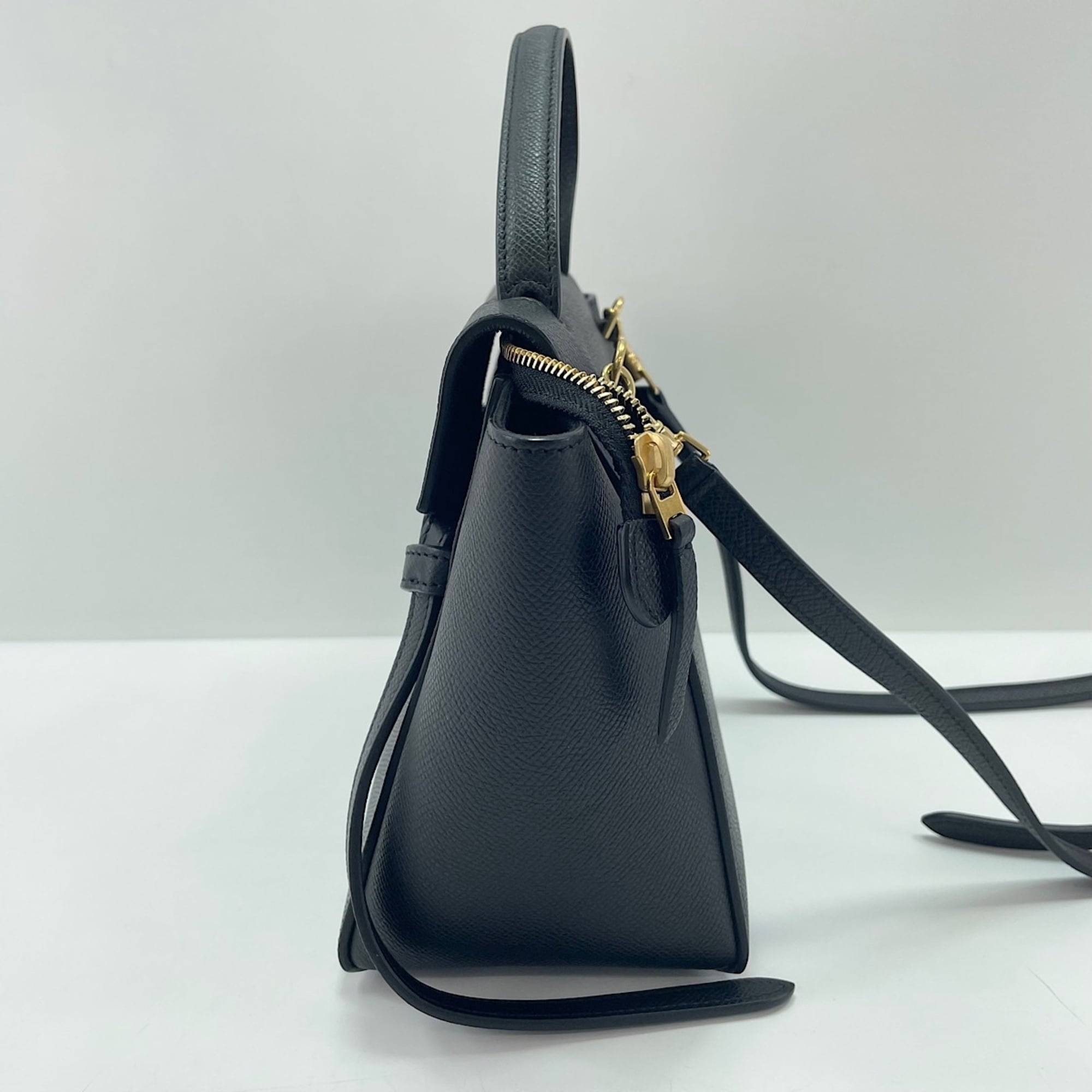 Celine Gray Handbag Shoulder Bag (Pre-Owned)