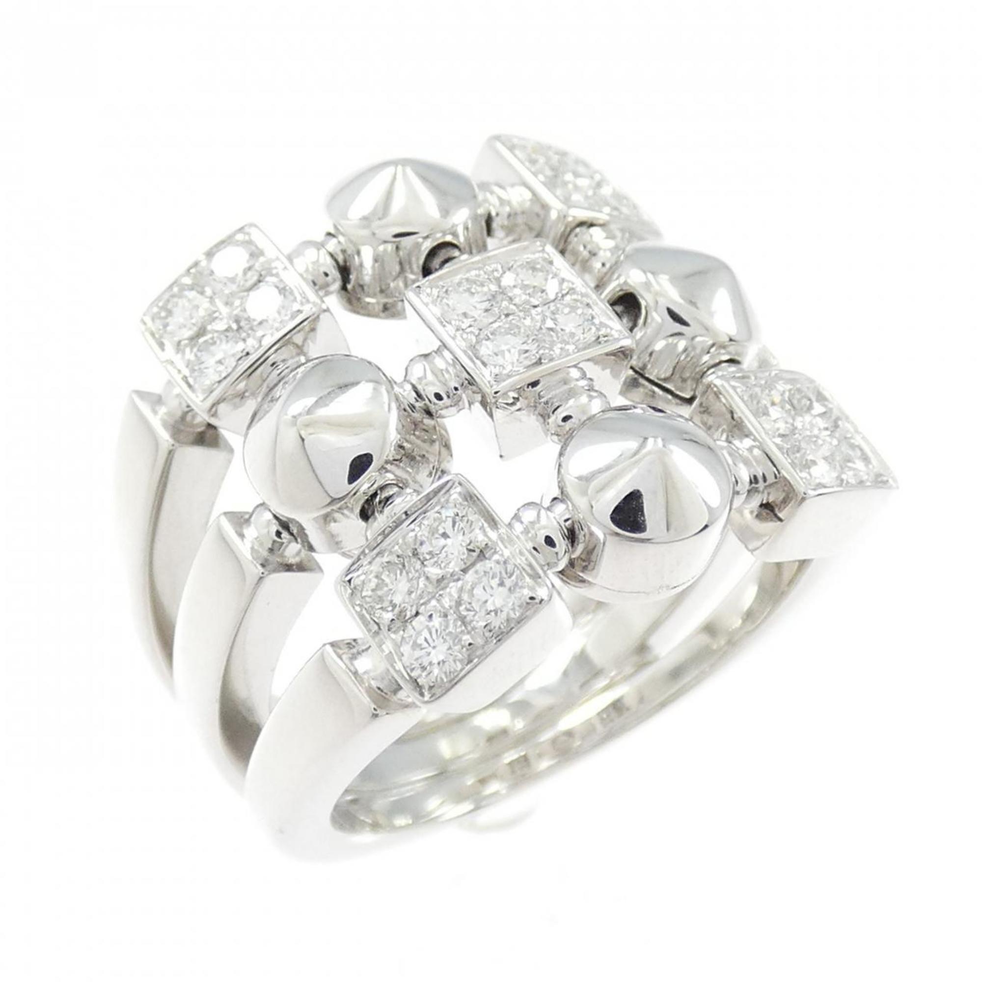 Bvlgari White Gold (18K) Band Ring (Pre-Owned)