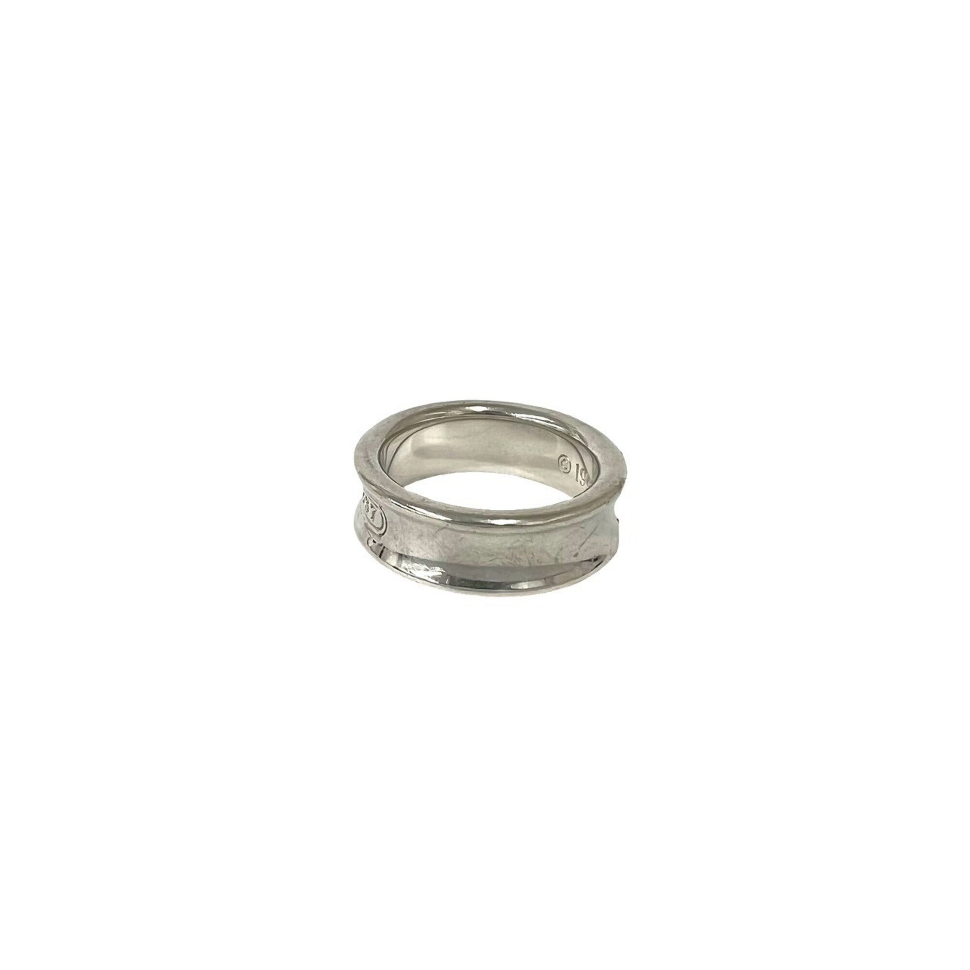 Tiffany Silver Silver 925 Band Ring (Pre-Owned)