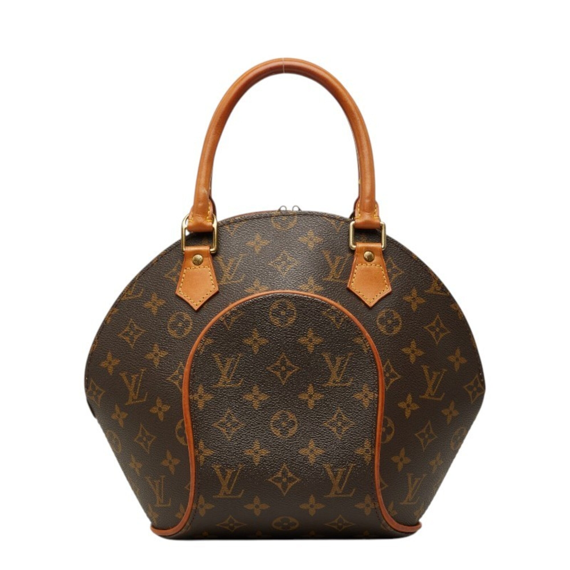 Louis Vuitton Brown Pvc Leather Handbag (Pre-Owned)