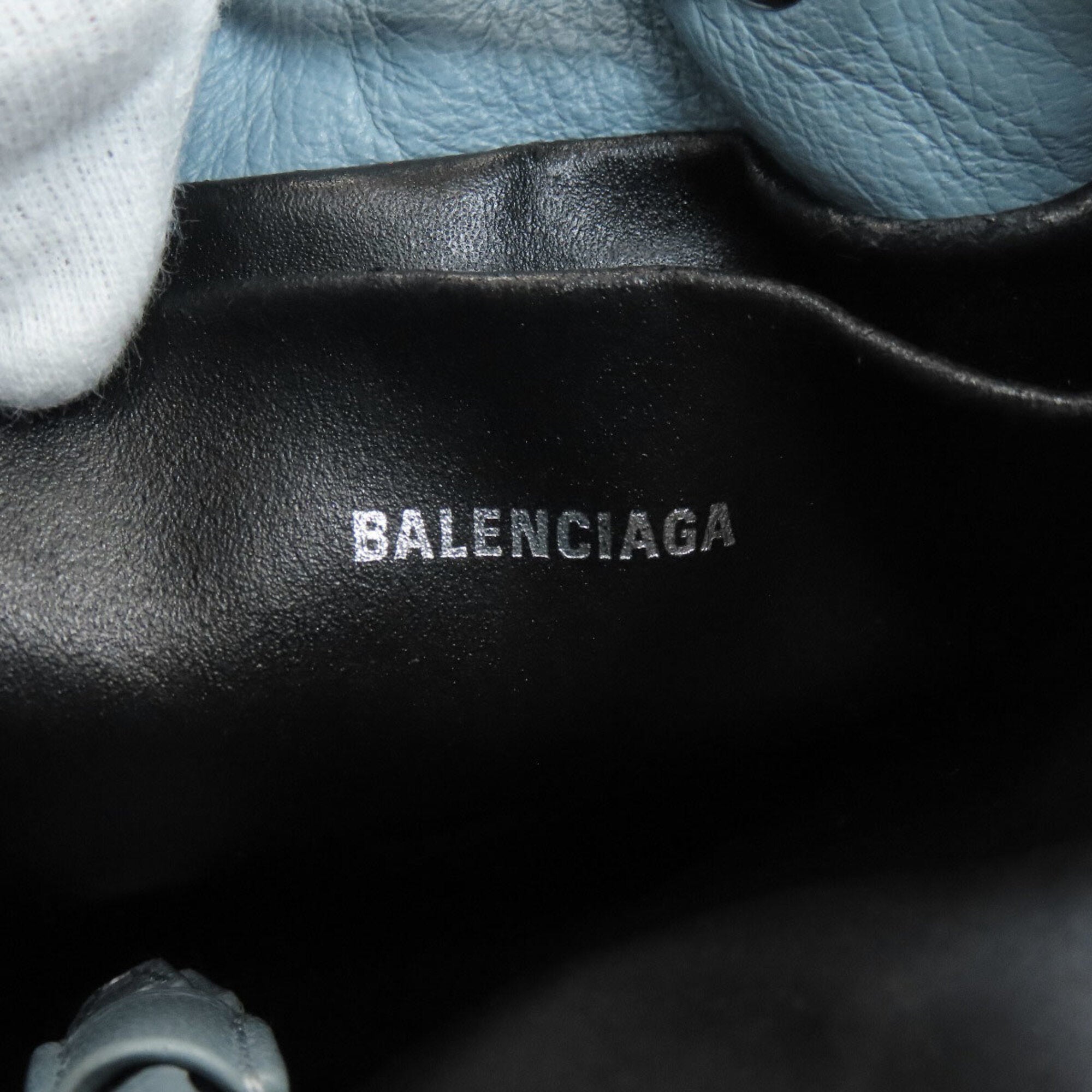 Balenciaga Blue Leather Handbag (Pre-Owned)