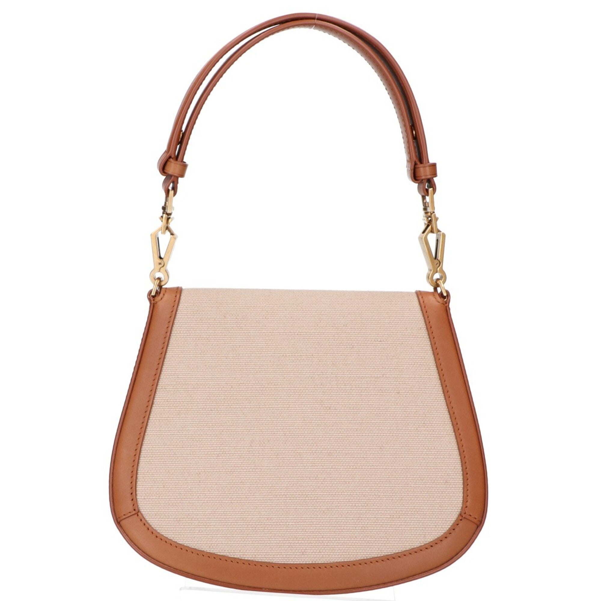 Saint Laurent Beige Canvas Handbag (Pre-Owned)