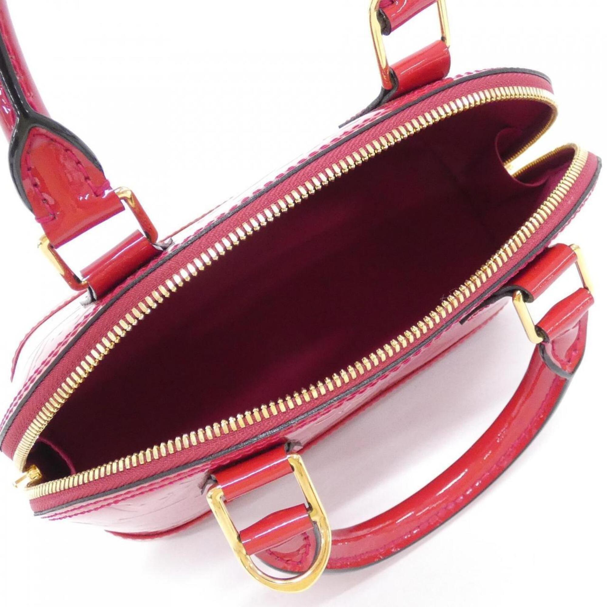 Louis Vuitton Cerise Red Color Leather Handbag (Pre-Owned)