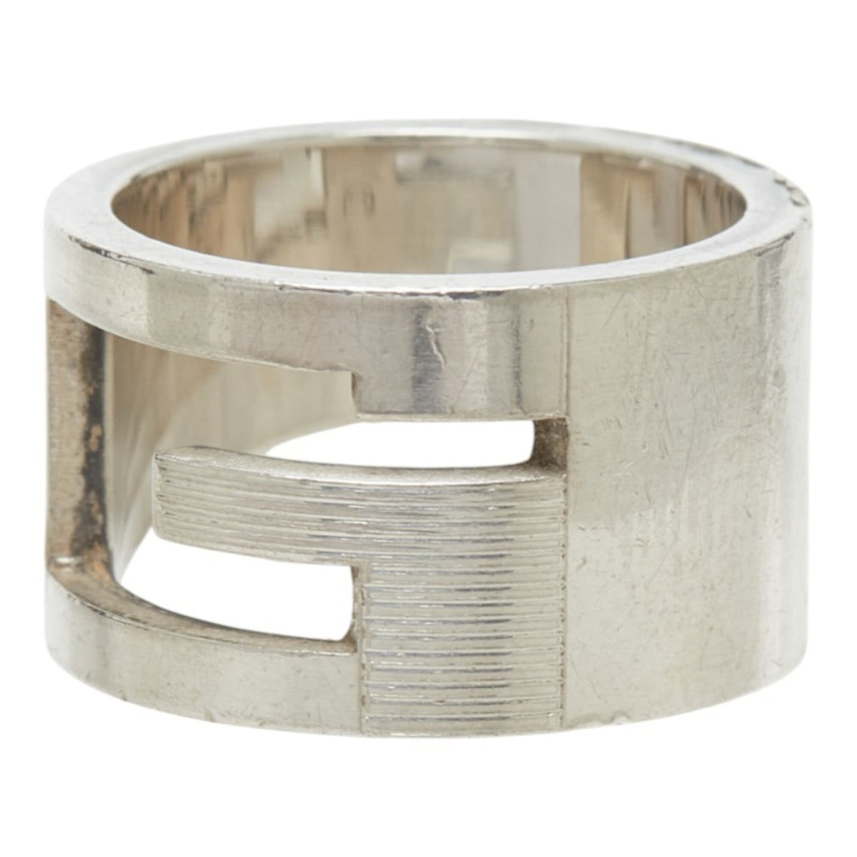 Gucci Silver Silver 925 Band Ring (Pre-Owned)
