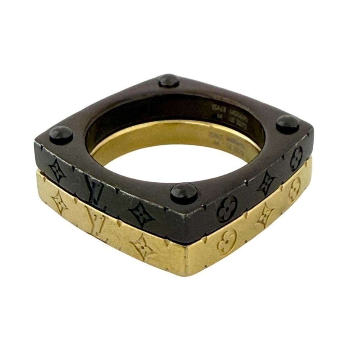 Louis Vuitton Metal Band Ring (Pre-Owned)